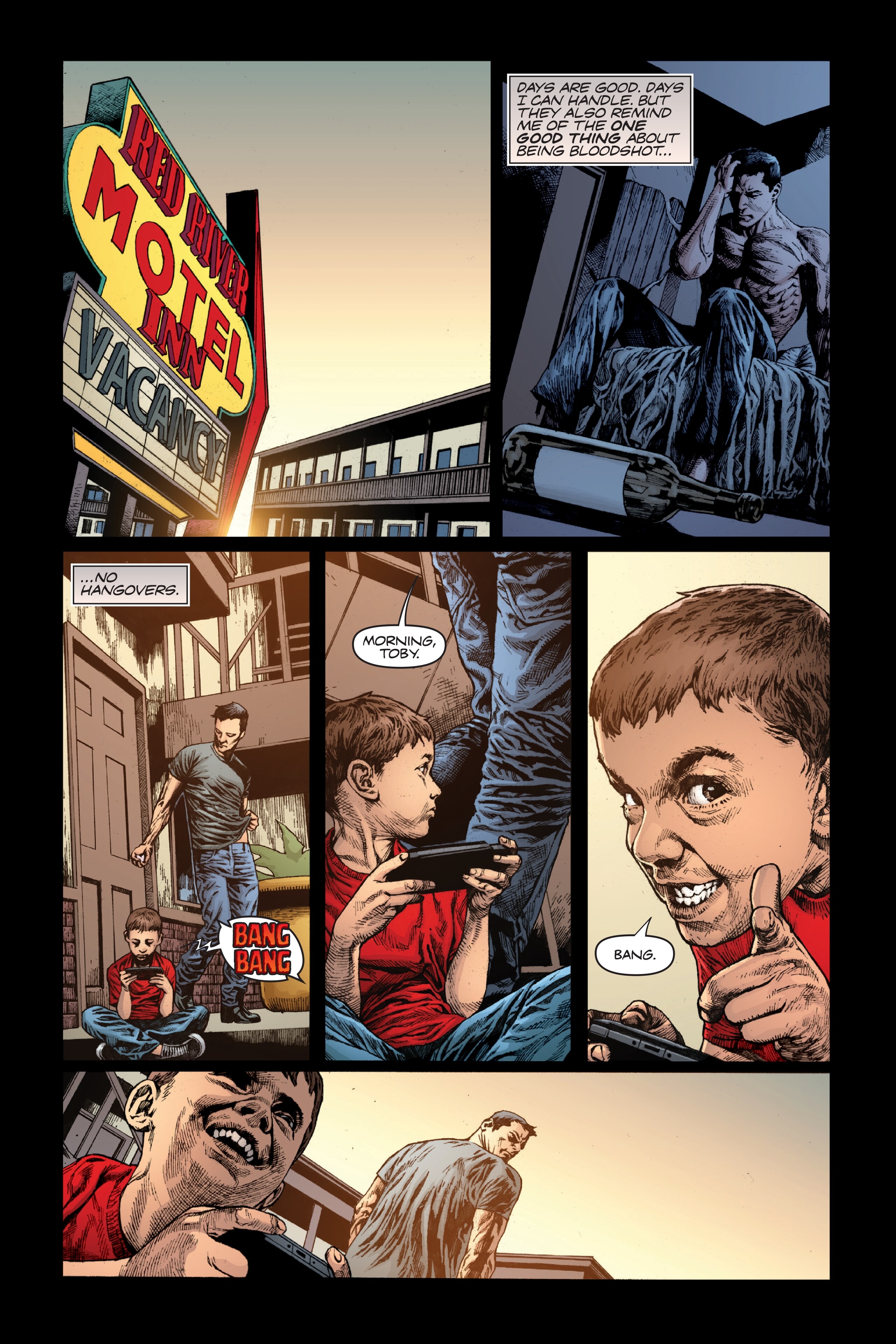 Read online Bloodshot Reborn comic -  Issue # (2015) _Deluxe Edition 1 (Part 1) - 34