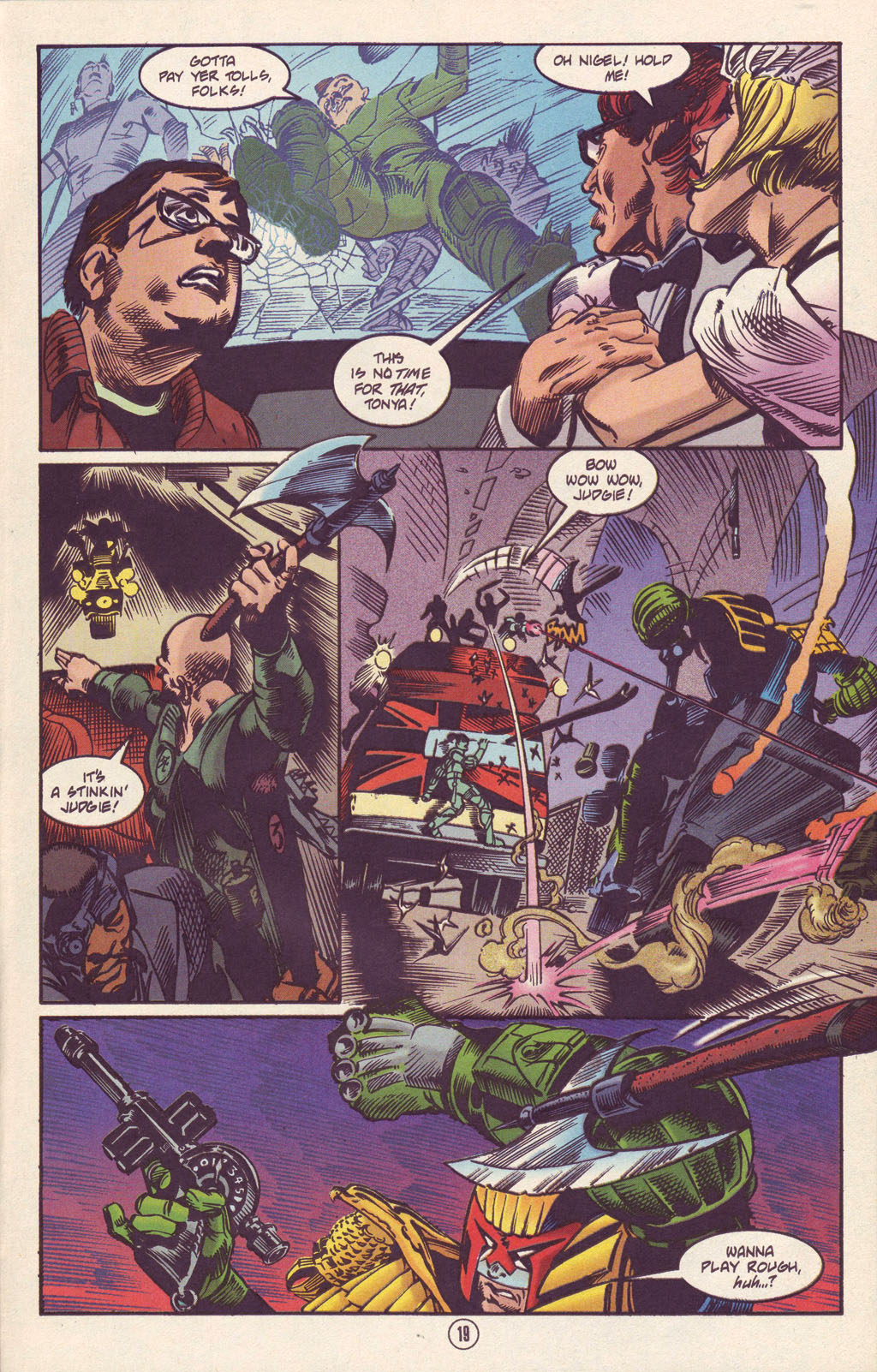 Read online Judge Dredd: Legends of the Law comic -  Issue #1 - 19