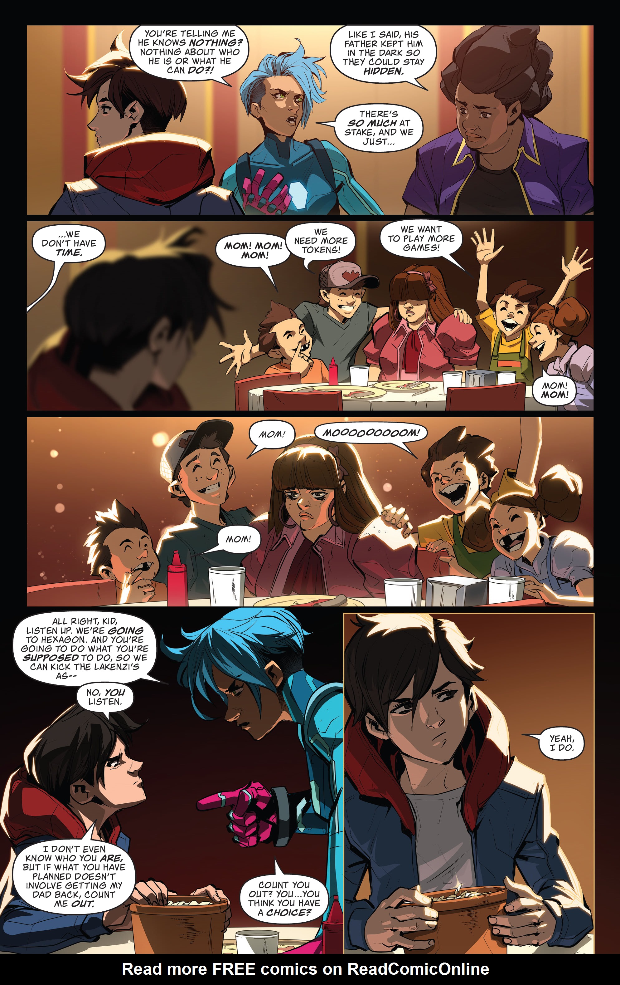 Read online Hexagon comic -  Issue #3 - 12