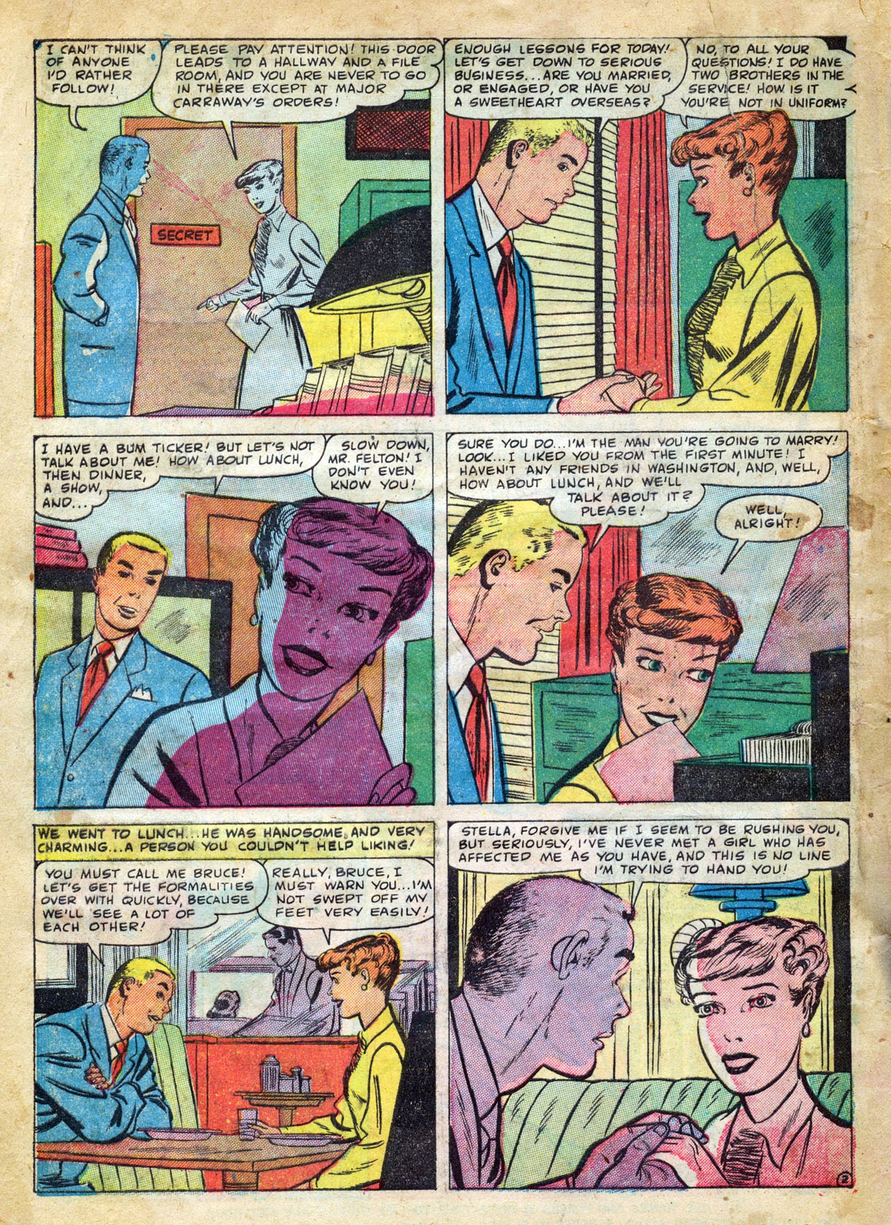 Read online Girl Comics (1949) comic -  Issue #12 - 4