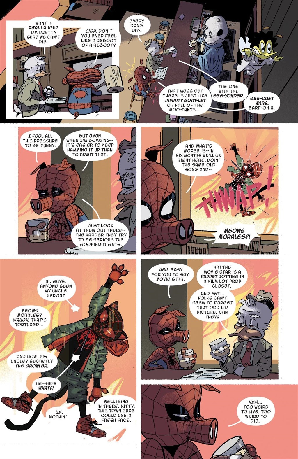 Read online Spider-Man: Spider-Verse comic -  Issue # Spider-Ham - 89