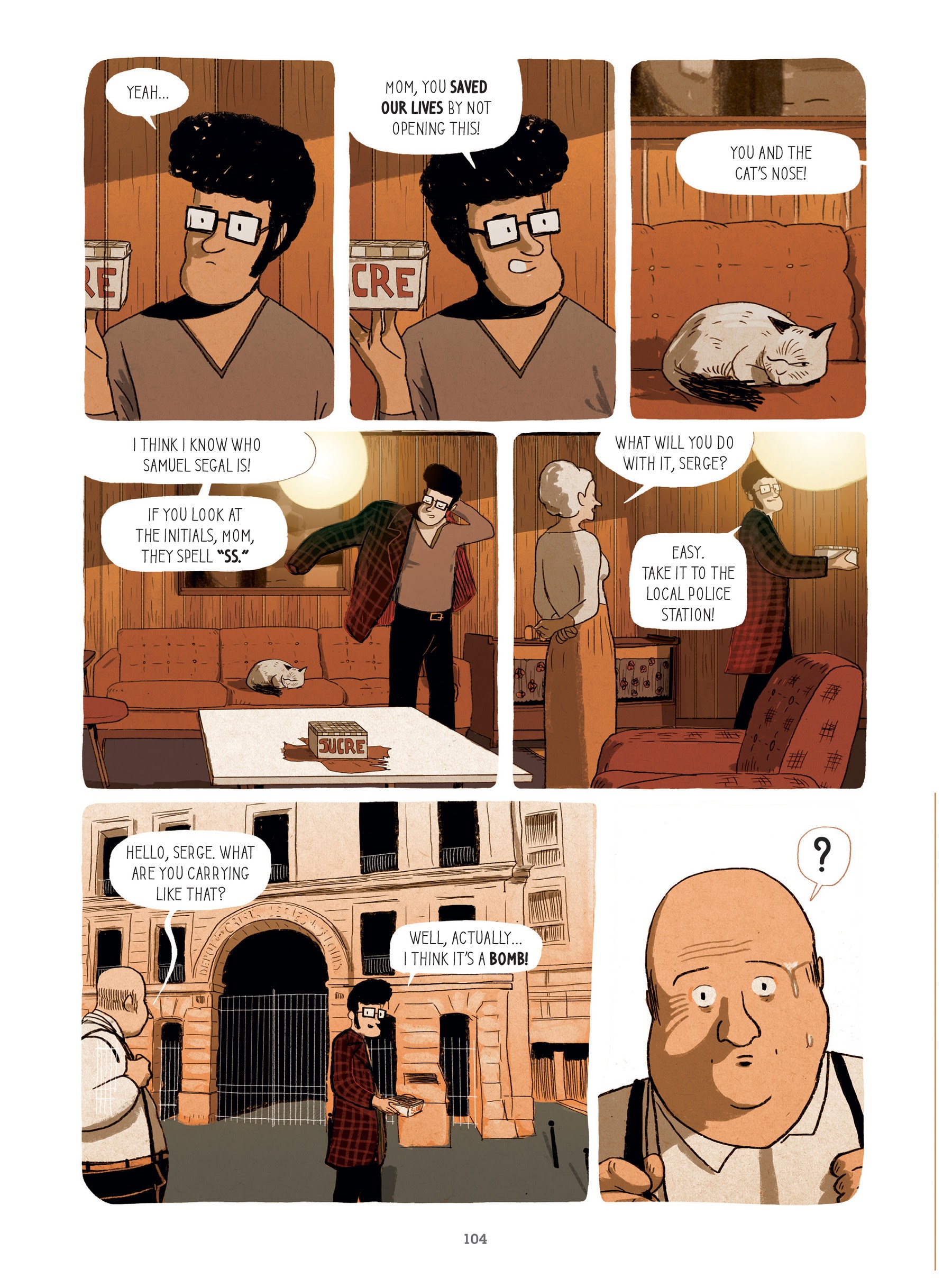 Read online For Justice: The Serge & Beate Klarsfeld Story comic -  Issue # TPB (Part 2) - 4