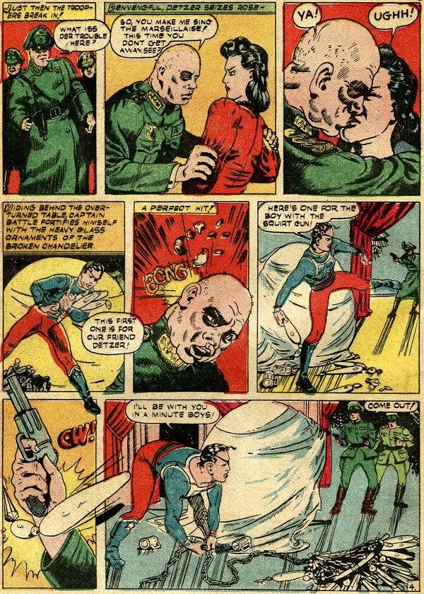 Read online Captain Battle Comics comic -  Issue #5 - 5