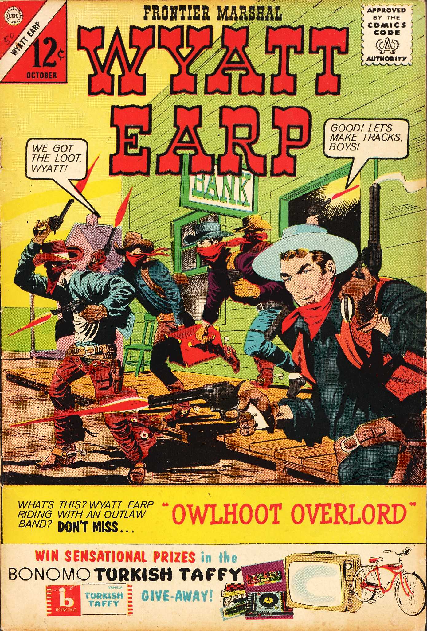 Read online Wyatt Earp Frontier Marshal comic -  Issue #50 - 1