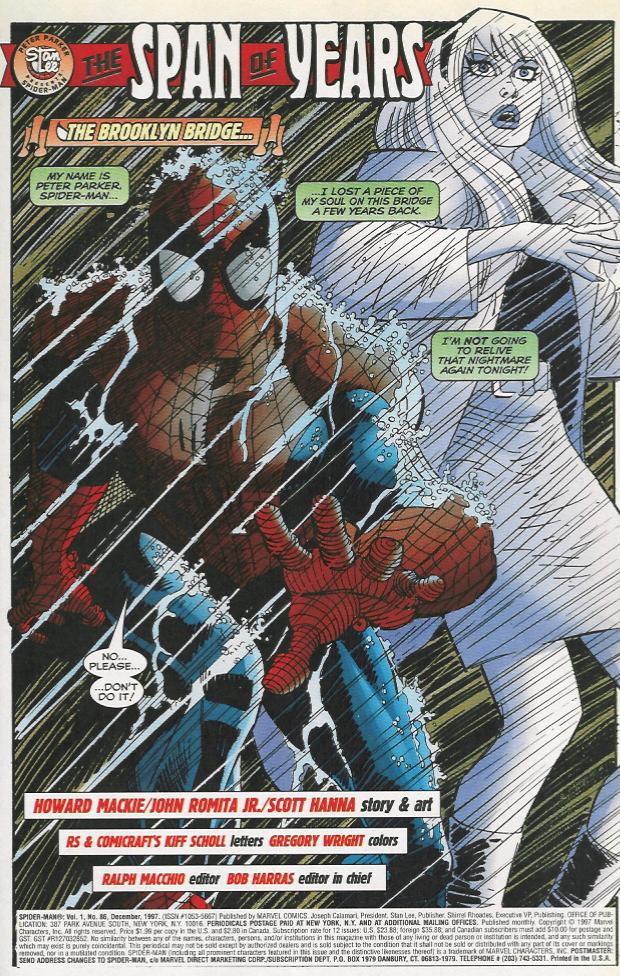 Read online Spider-Man (1990) comic -  Issue #86 - The Span Of Years - 2