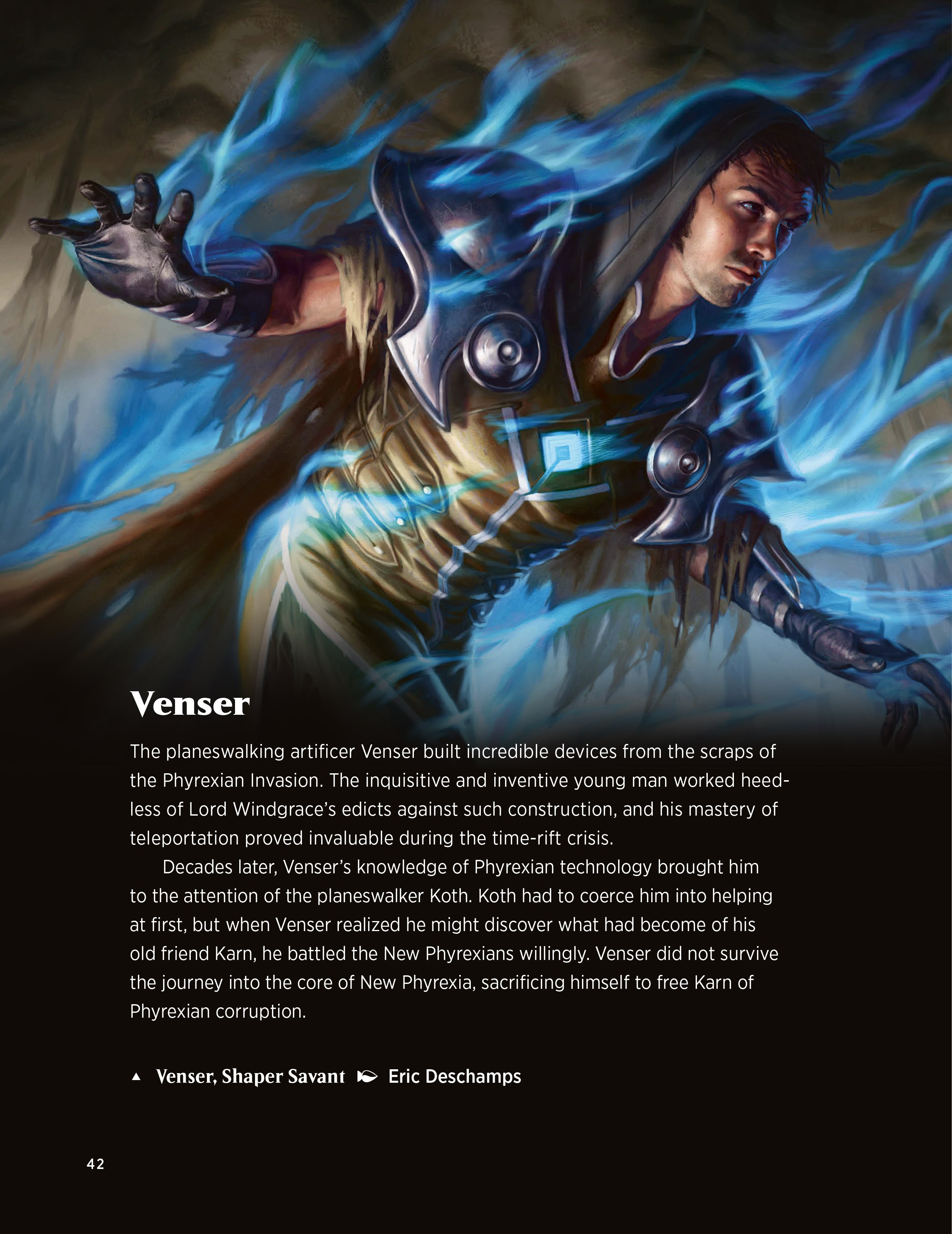 Read online Magic: The Gathering: Planes of the Multiverse: A Visual History comic -  Issue # TPB (Part 1) - 42