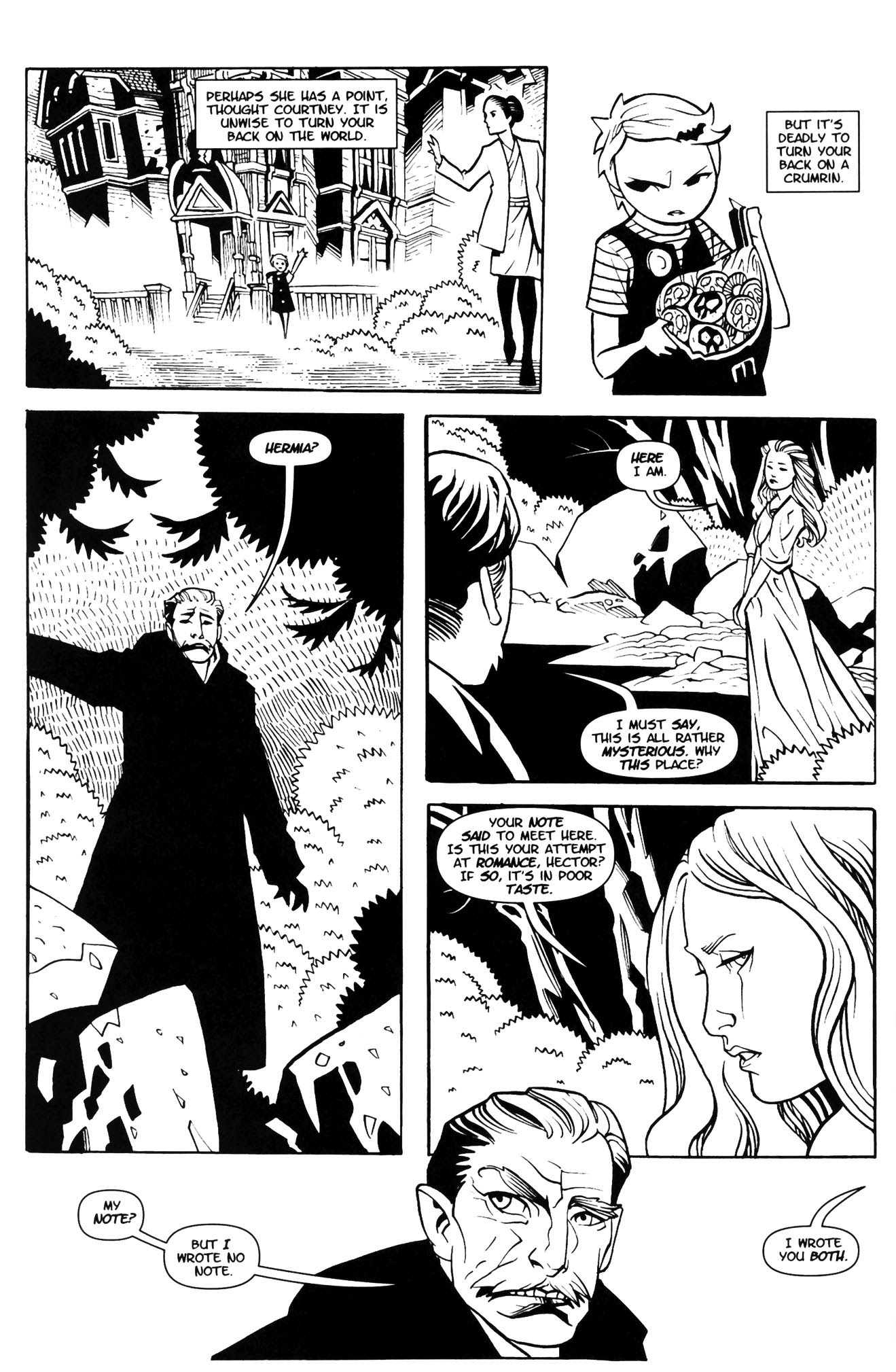 Read online Courtney Crumrin and the Coven of Mystics comic -  Issue #4 - 26