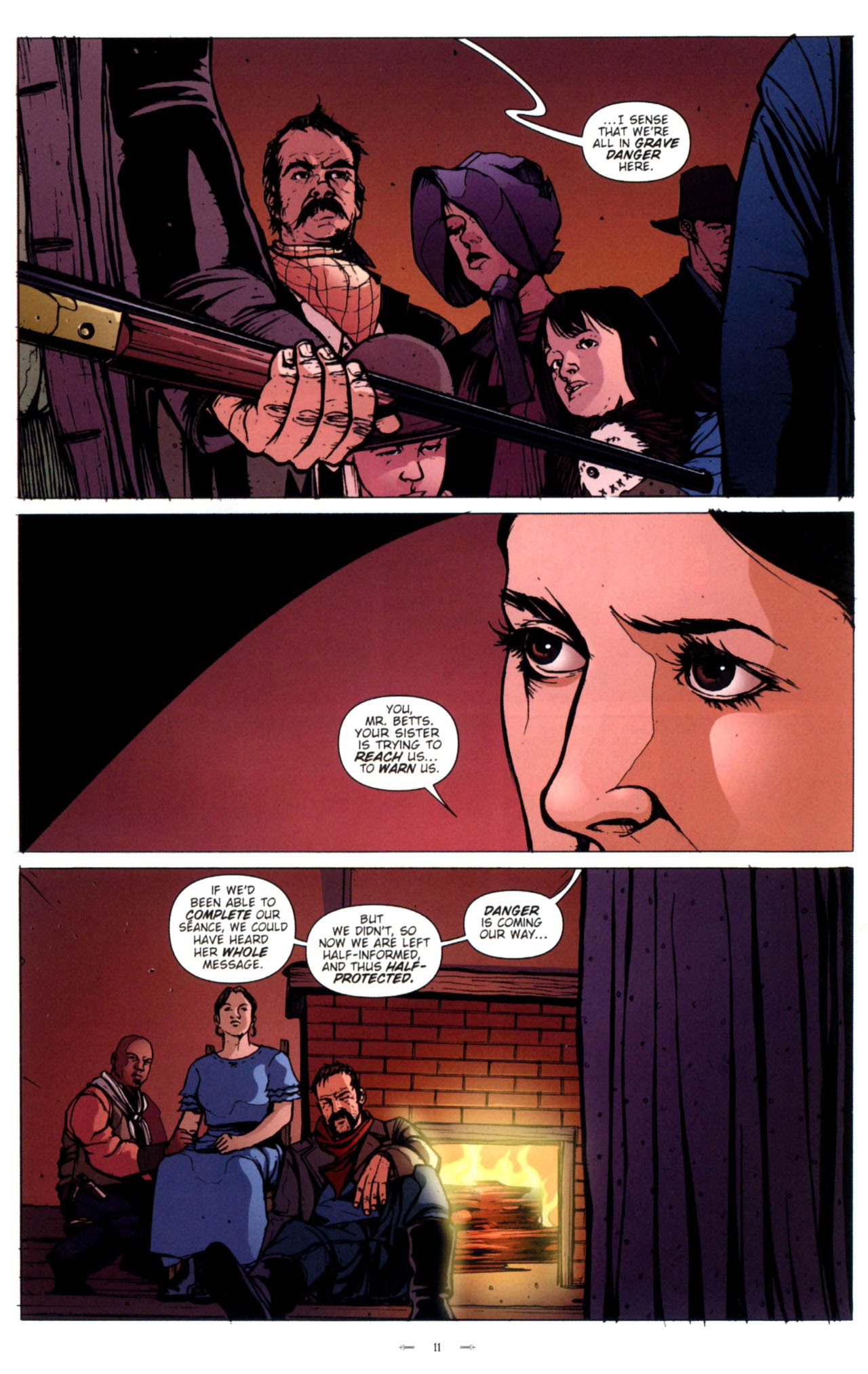 Read online Desperadoes: Banners of Gold comic -  Issue #3 - 13