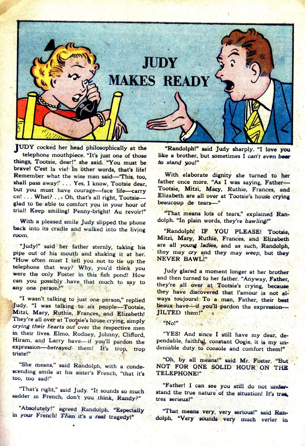 Read online A Date with Judy comic -  Issue #13 - 39
