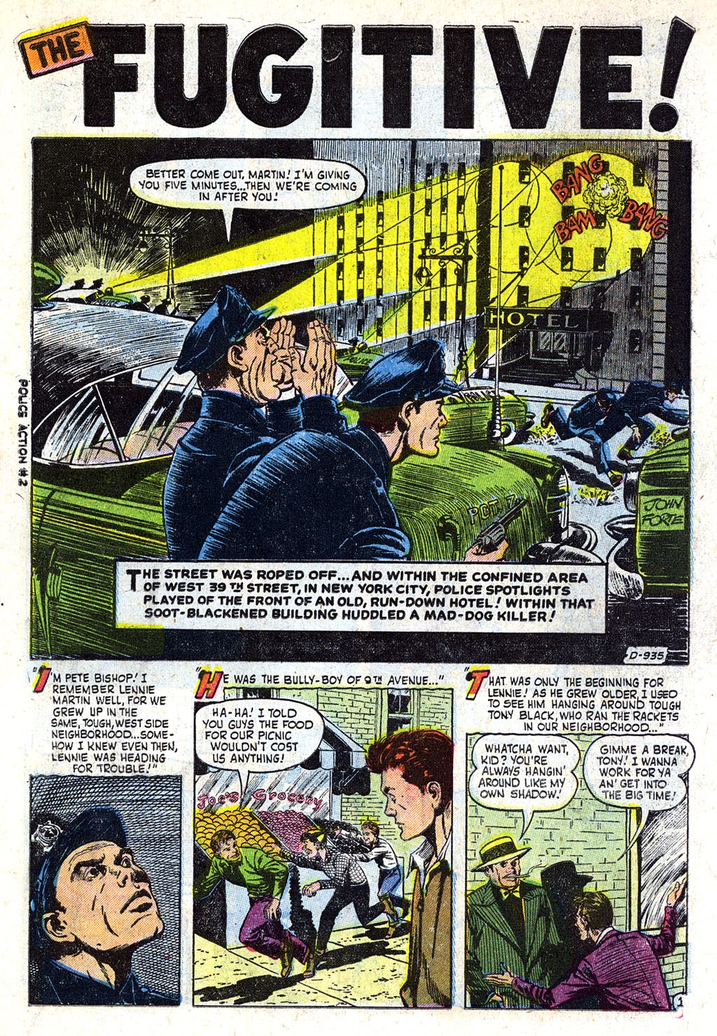 Read online Police Action comic -  Issue #2 - 3