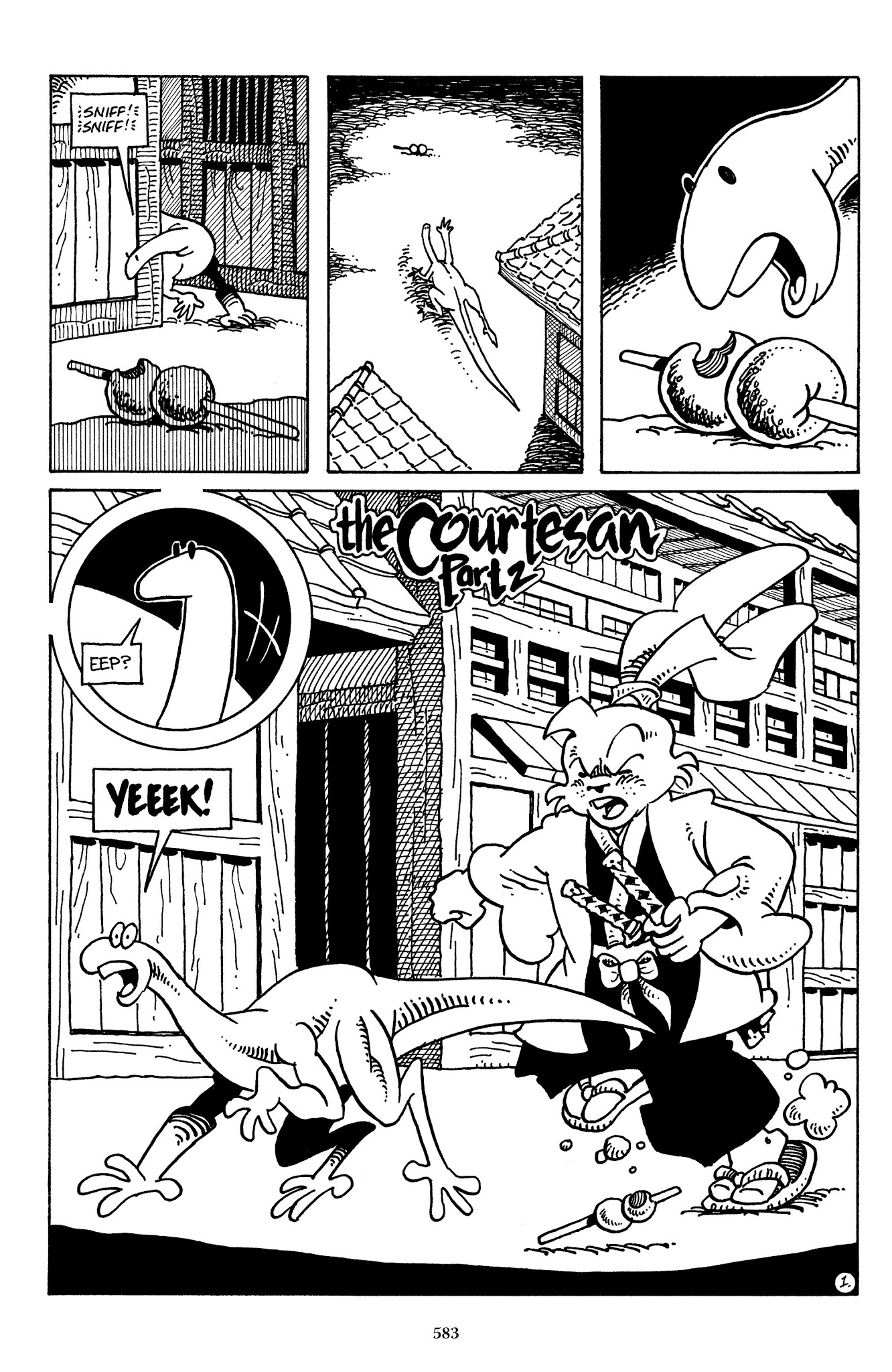 Read online The Usagi Yojimbo Saga comic -  Issue # TPB 2 - 575