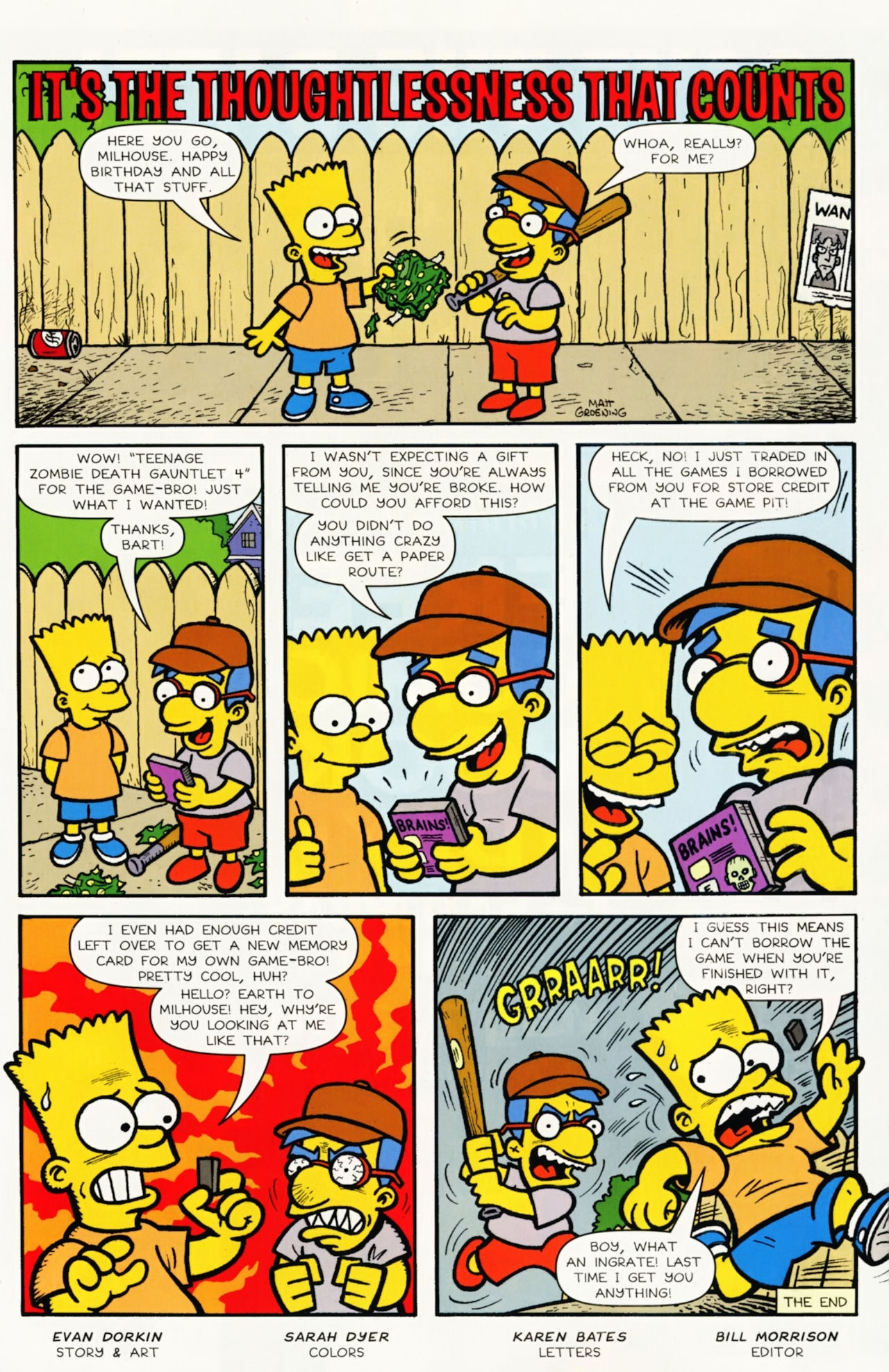 Read online Bart Simpson comic -  Issue #58 - 22