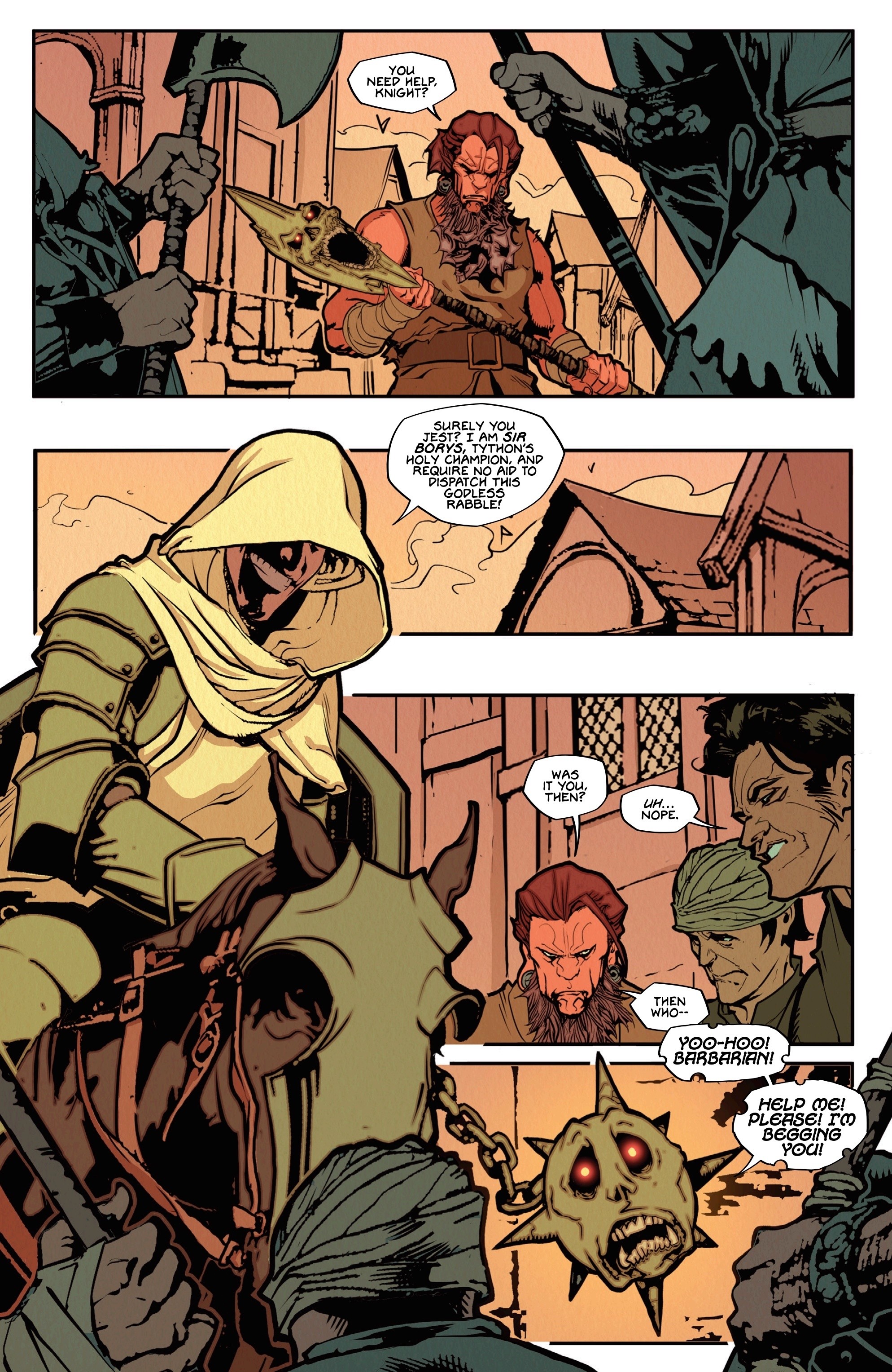 Read online Barbaric: Wrong Kind of Righteous comic -  Issue # Full - 7