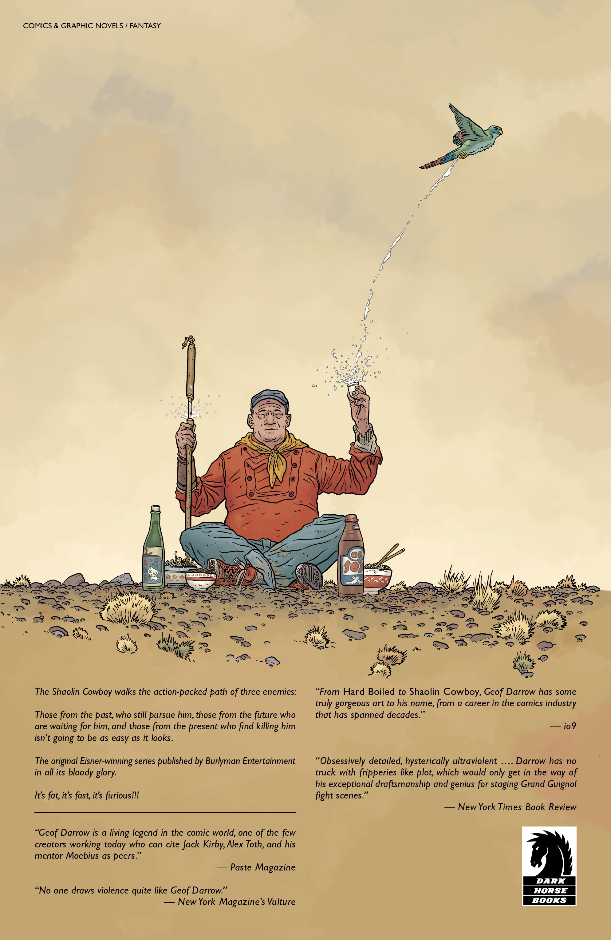 Read online Shaolin Cowboy comic -  Issue # _Start Trek (Part 2) - 68