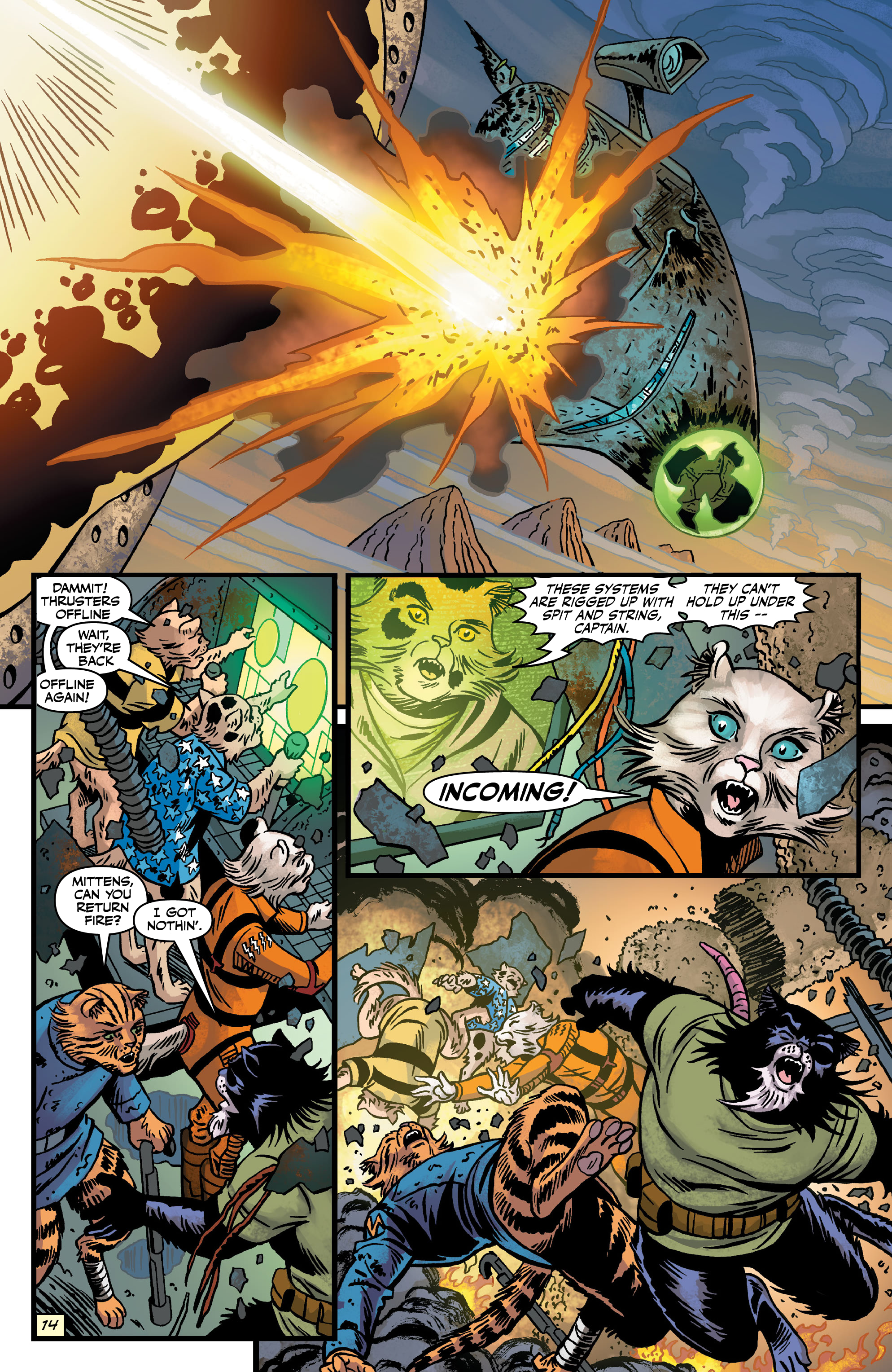 Read online Captain Ginger Season 2 comic -  Issue #6 - 16