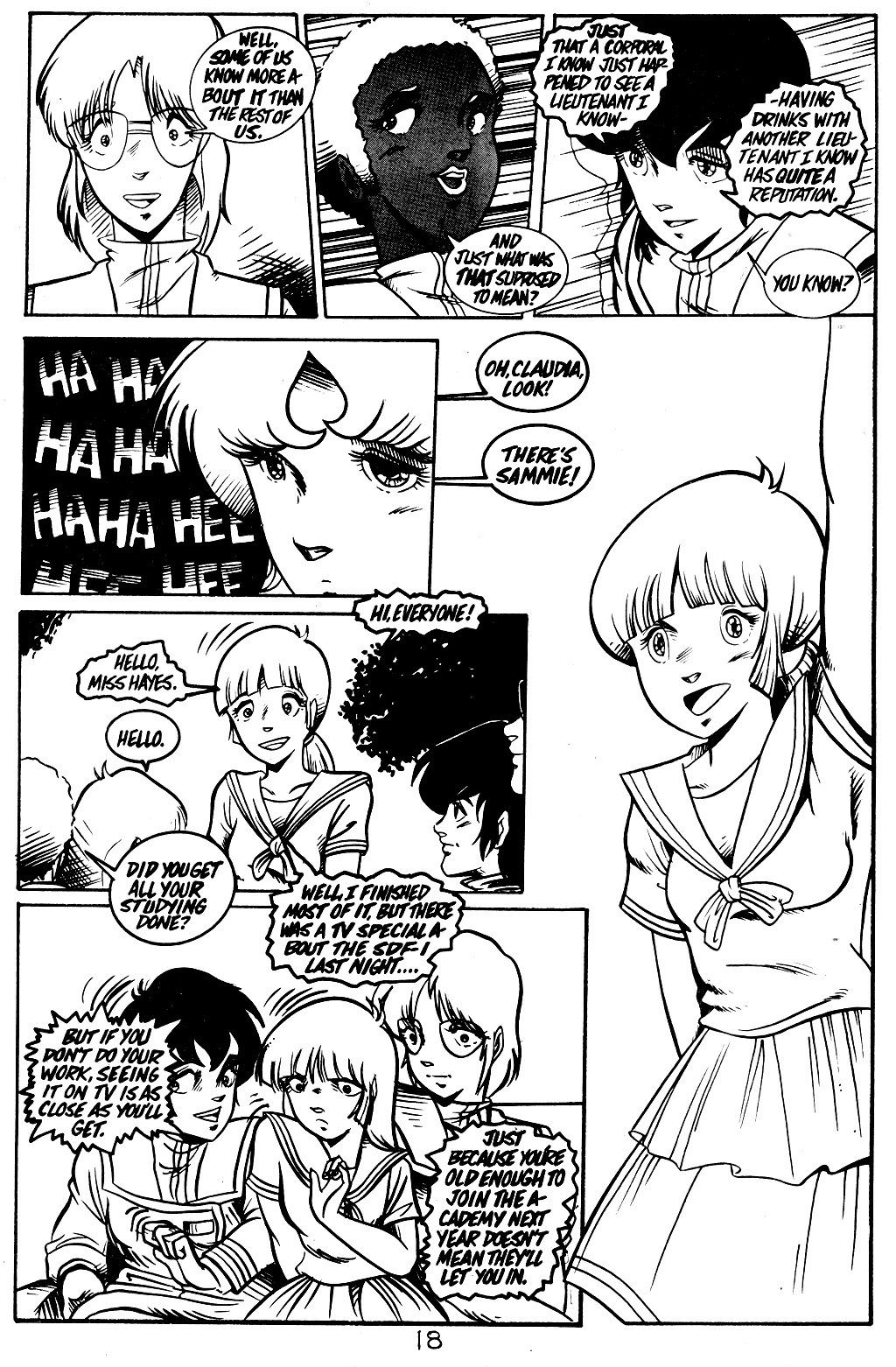 Read online Robotech: Return to Macross comic -  Issue #19 - 20