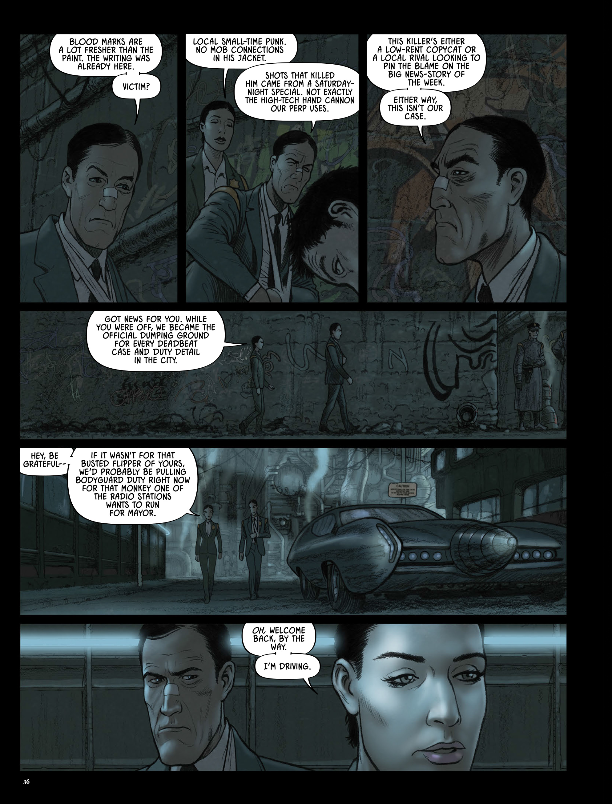 Read online Megatropolis comic -  Issue # TPB 1 - 36