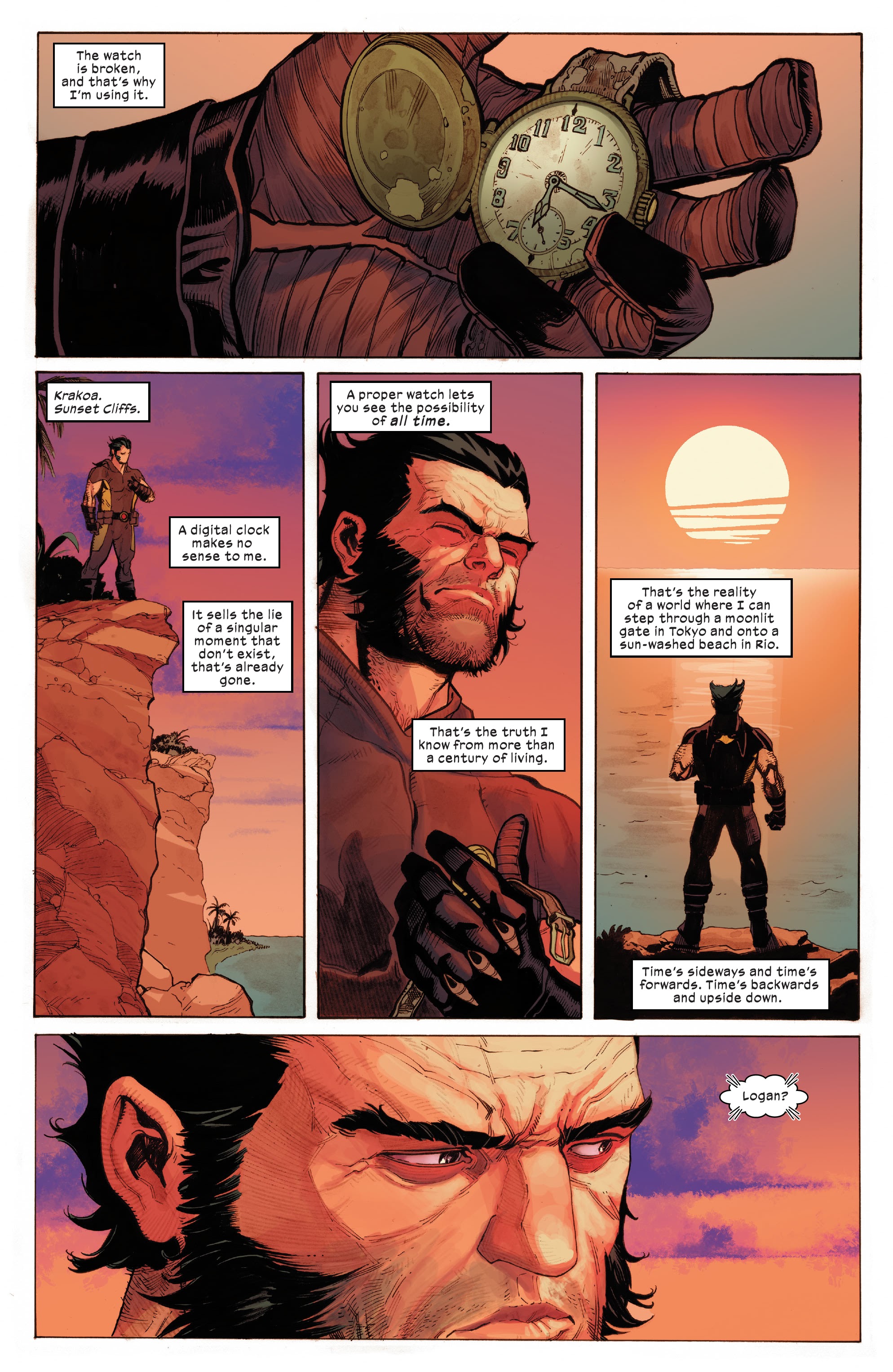Read online X Lives Of Wolverine comic -  Issue #1 - 2