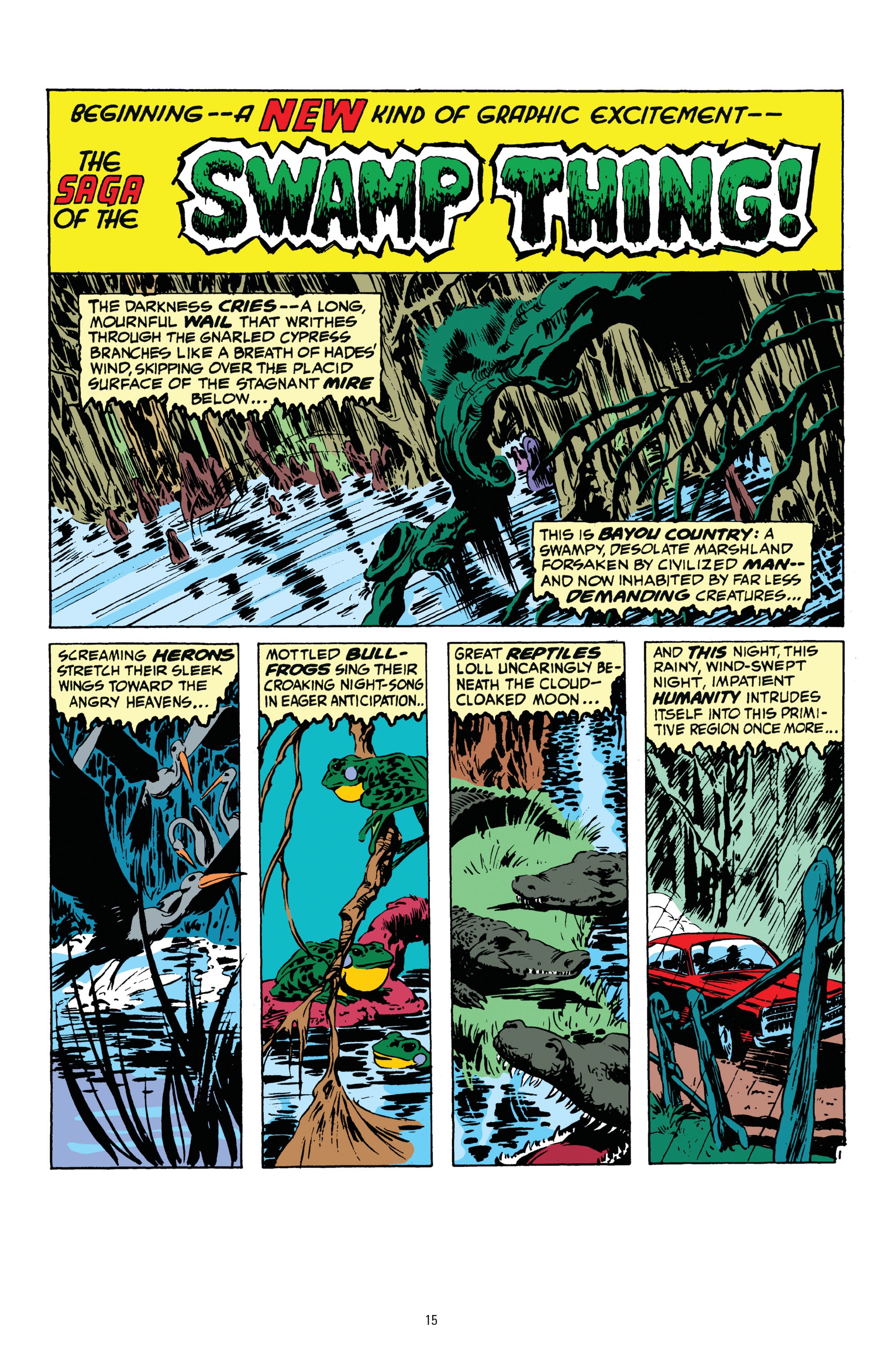 Read online Swamp Thing: The Bronze Age comic -  Issue # TPB 1 (Part 1) - 15