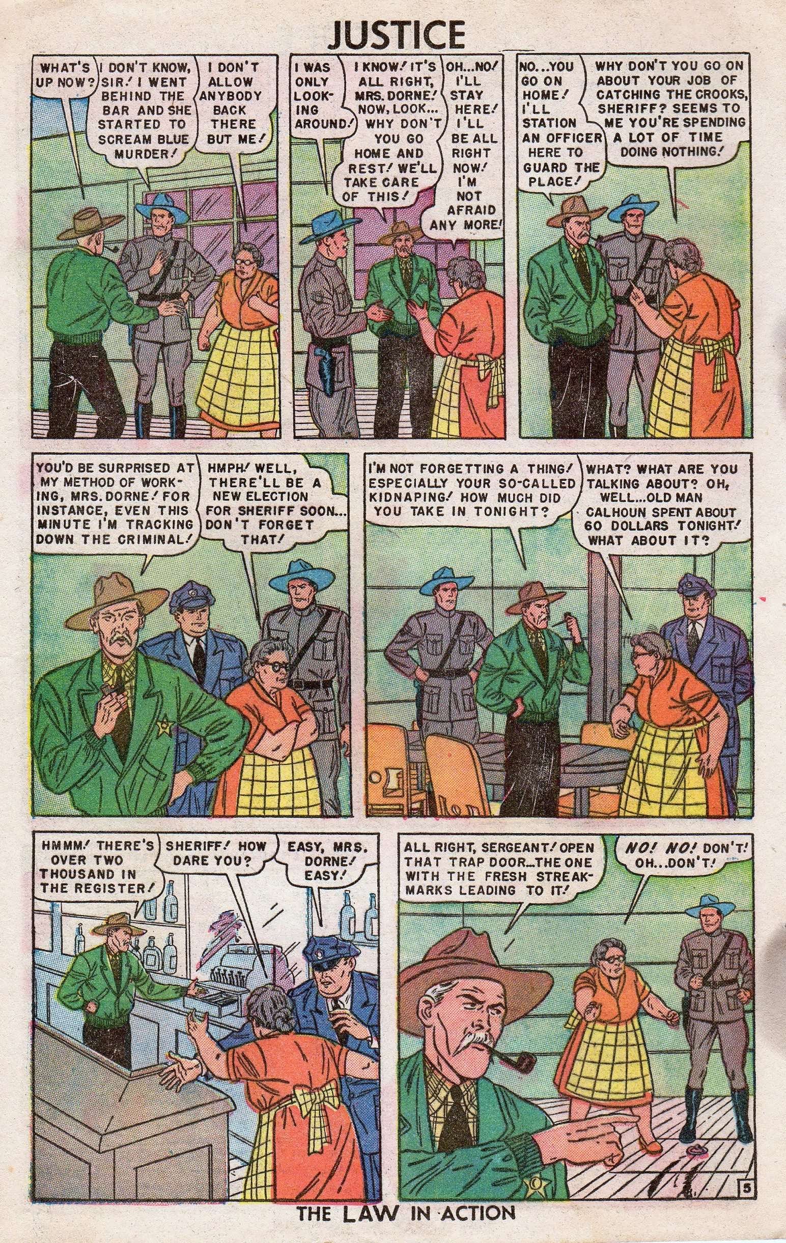 Read online Justice (1947) comic -  Issue #11 - 16