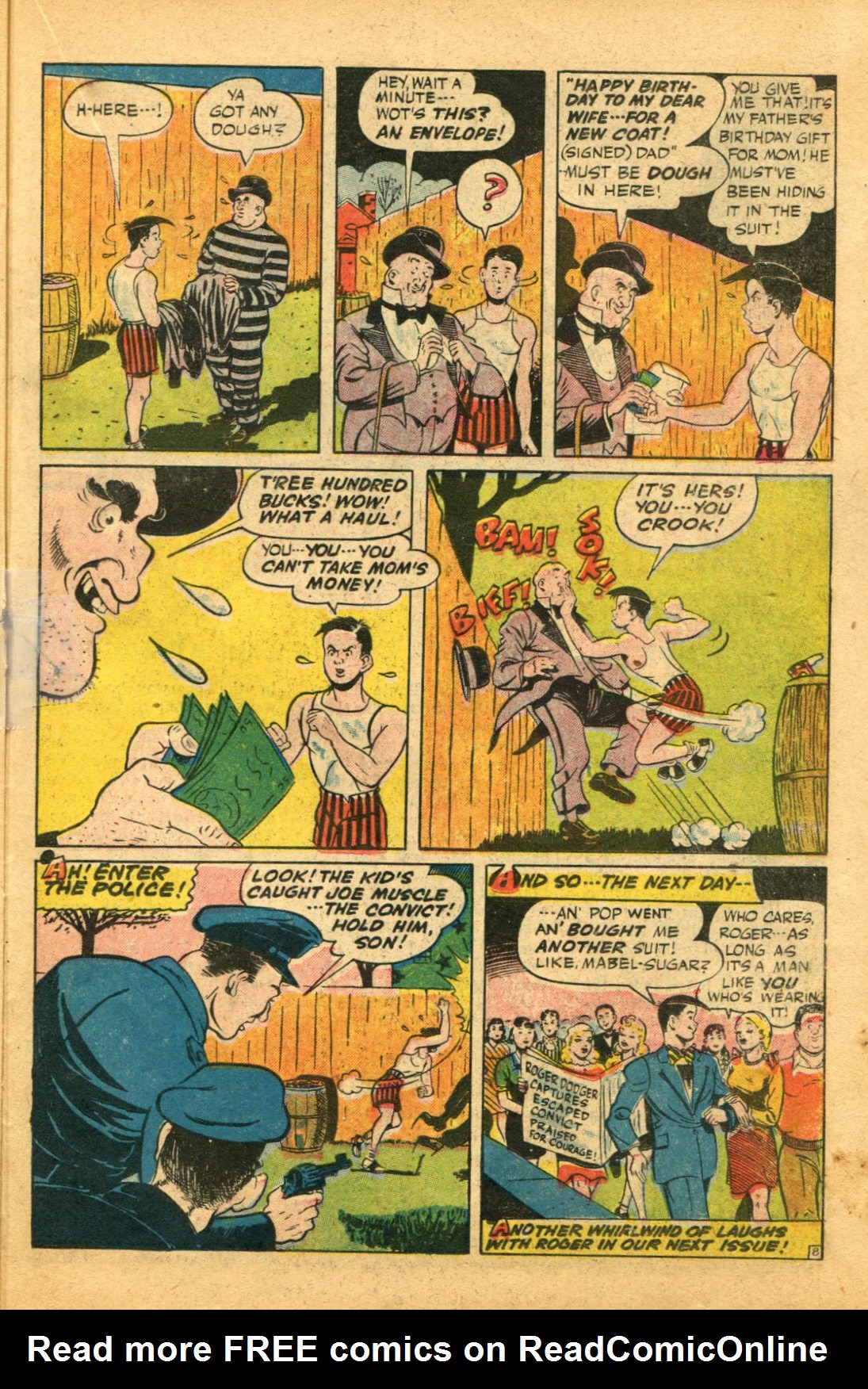 Read online Exciting Comics comic -  Issue #55 - 31