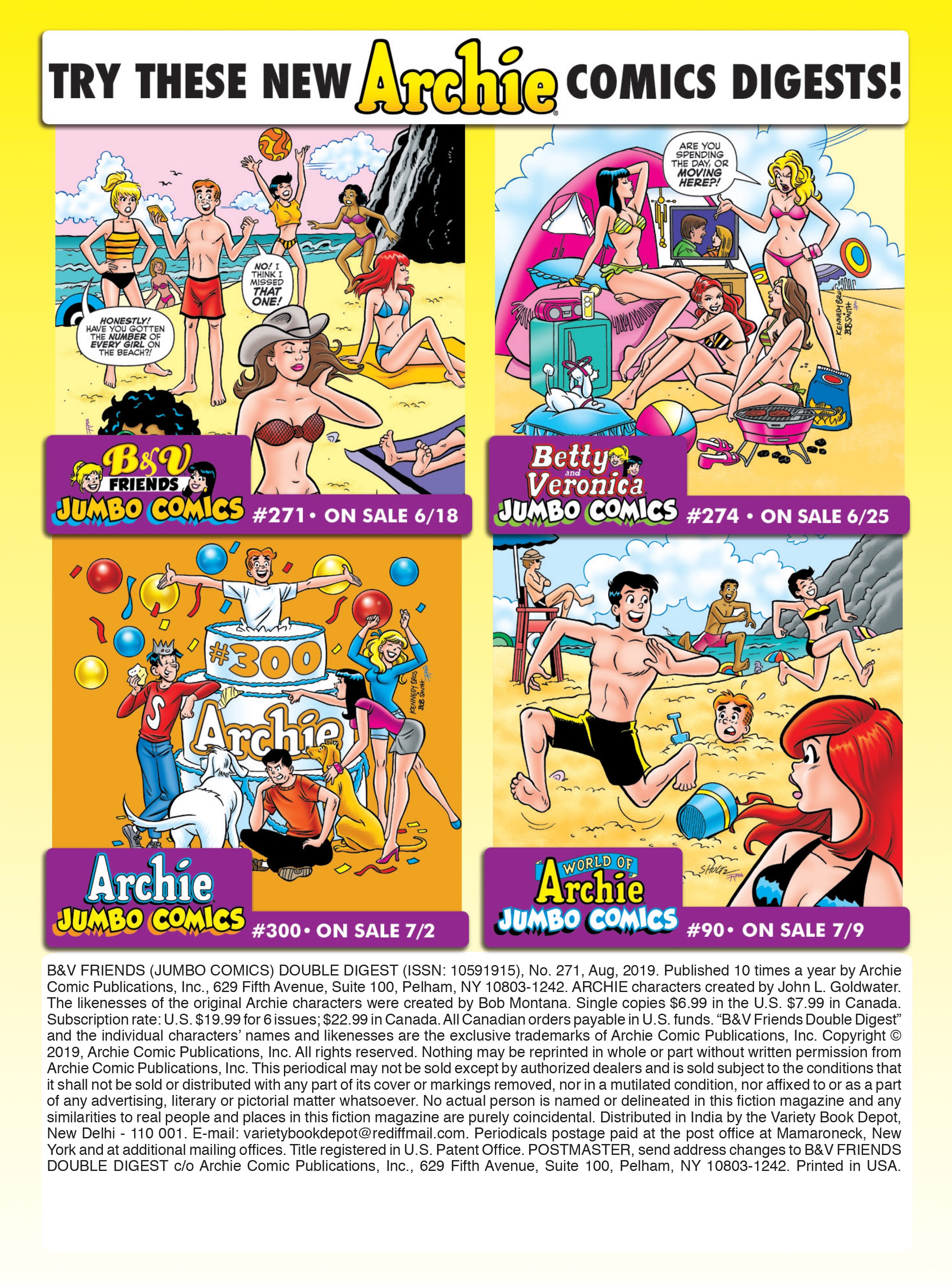 Read online Betty & Veronica Friends Double Digest comic -  Issue #271 - 182