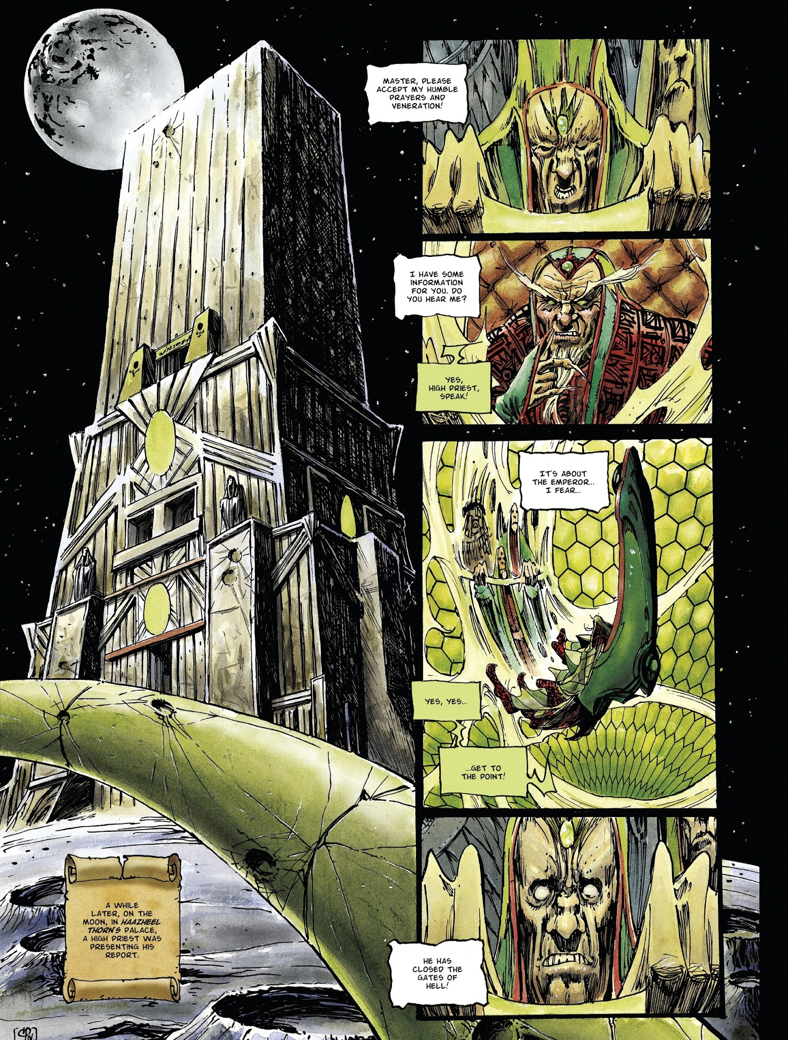 Read online The Black Moon Chronicles comic -  Issue #12 - 49