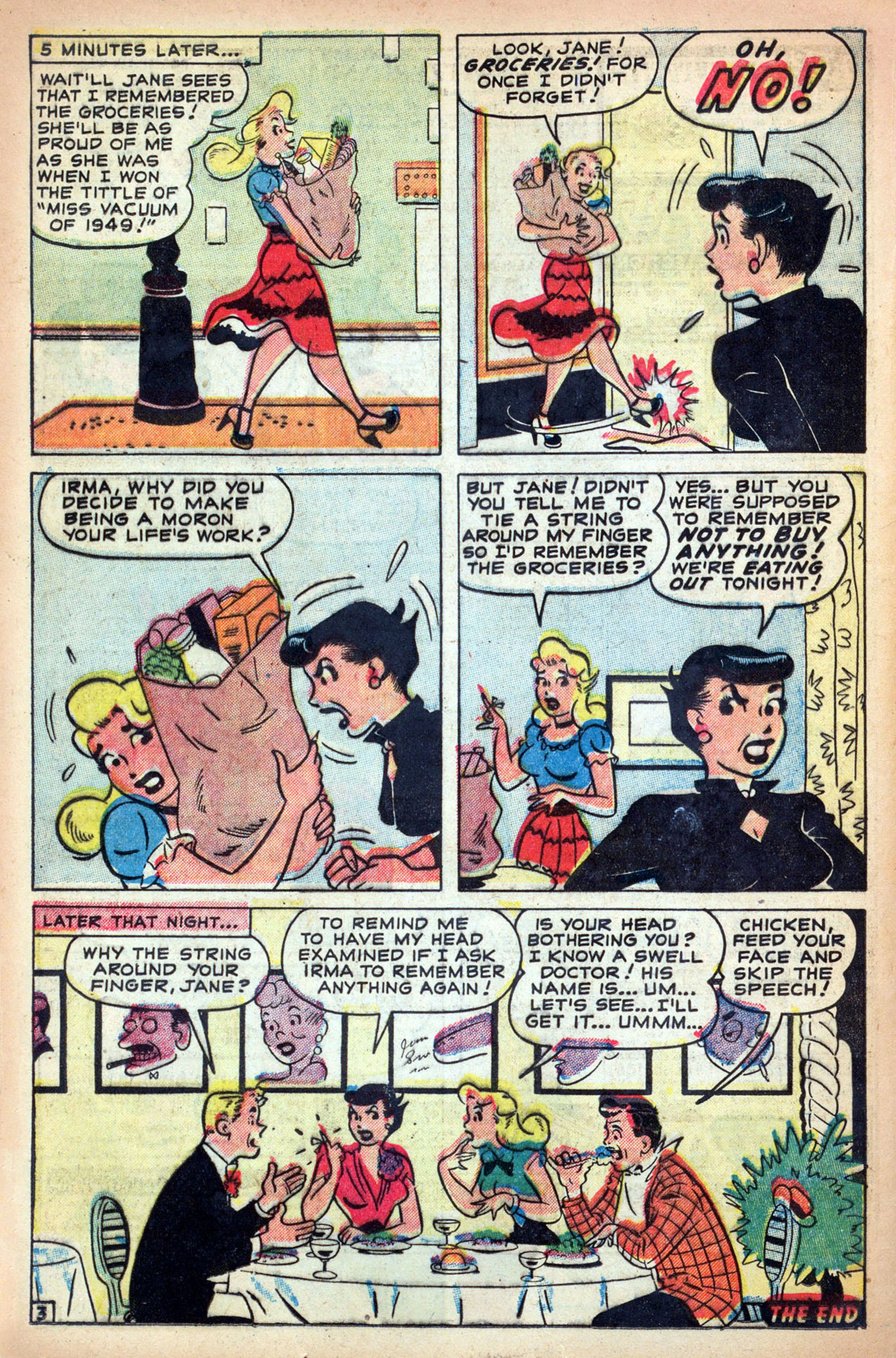 Read online My Friend Irma comic -  Issue #4 - 30