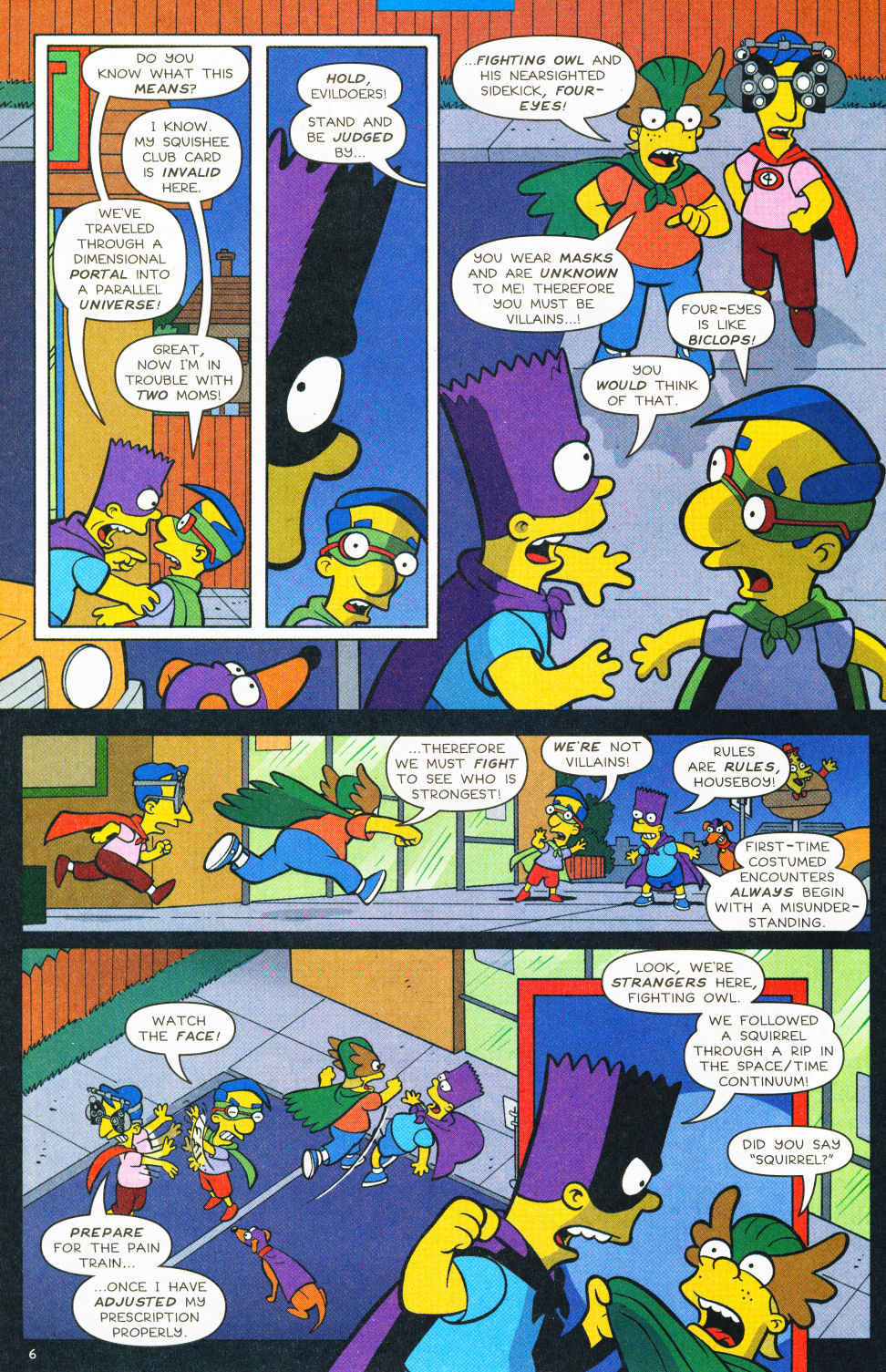Read online Bongo Comics Presents Simpsons Super Spectacular comic -  Issue #1 - 16