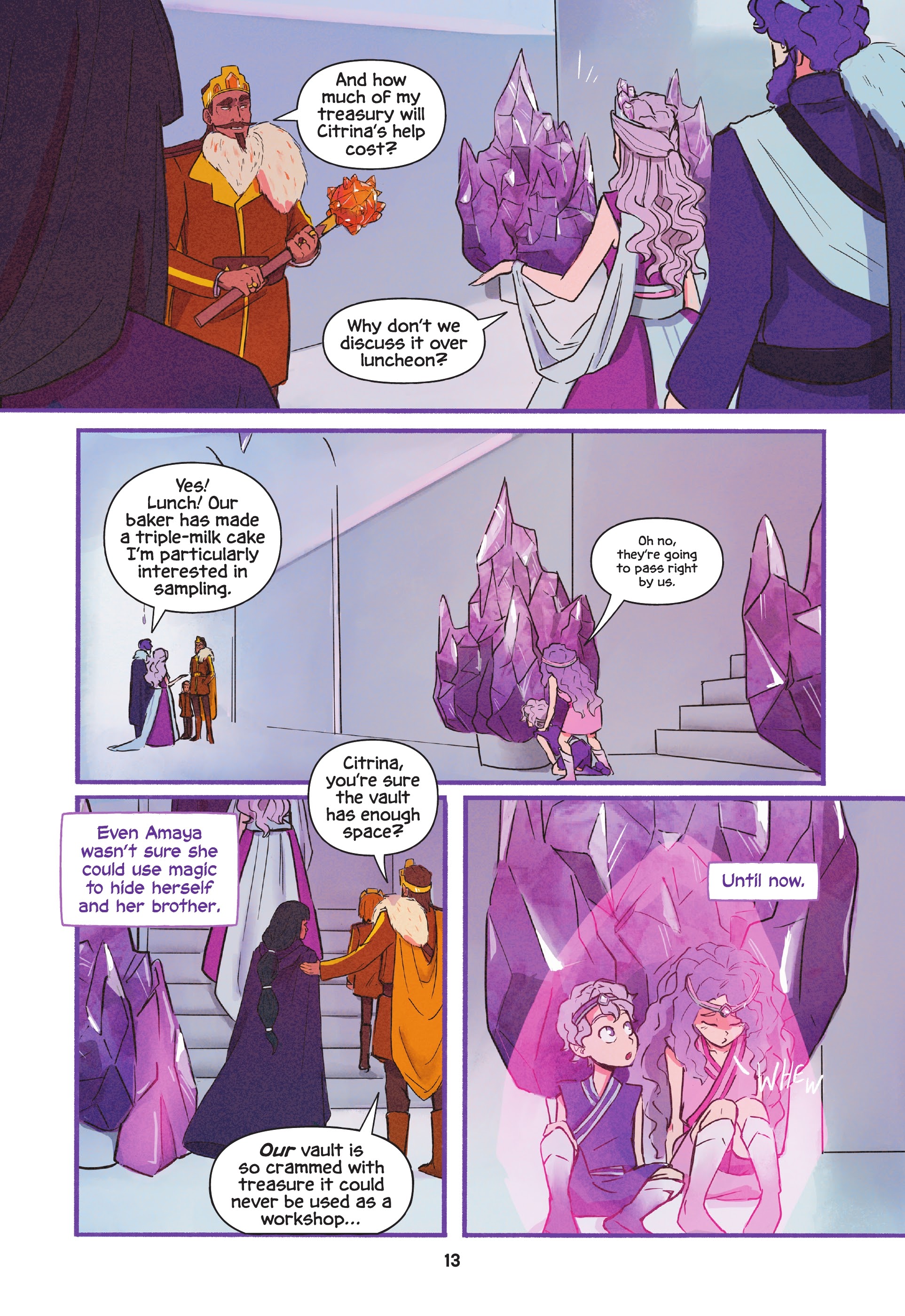 Read online Amethyst: Princess of Gemworld (2021) comic -  Issue # TPB (Part 1) - 12