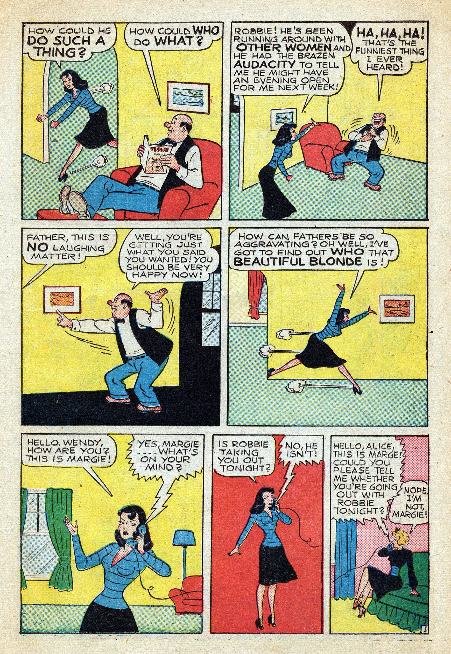 Read online Margie Comics comic -  Issue #48 - 31