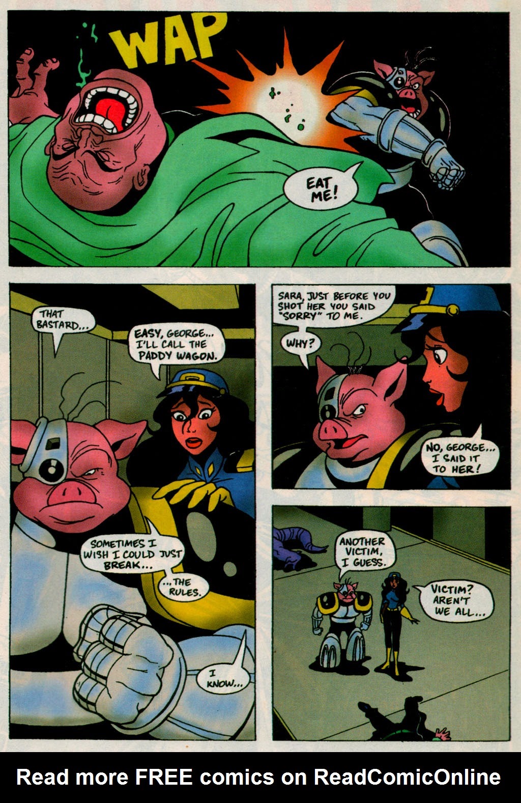 Read online Cyberswine comic -  Issue #1 - 29