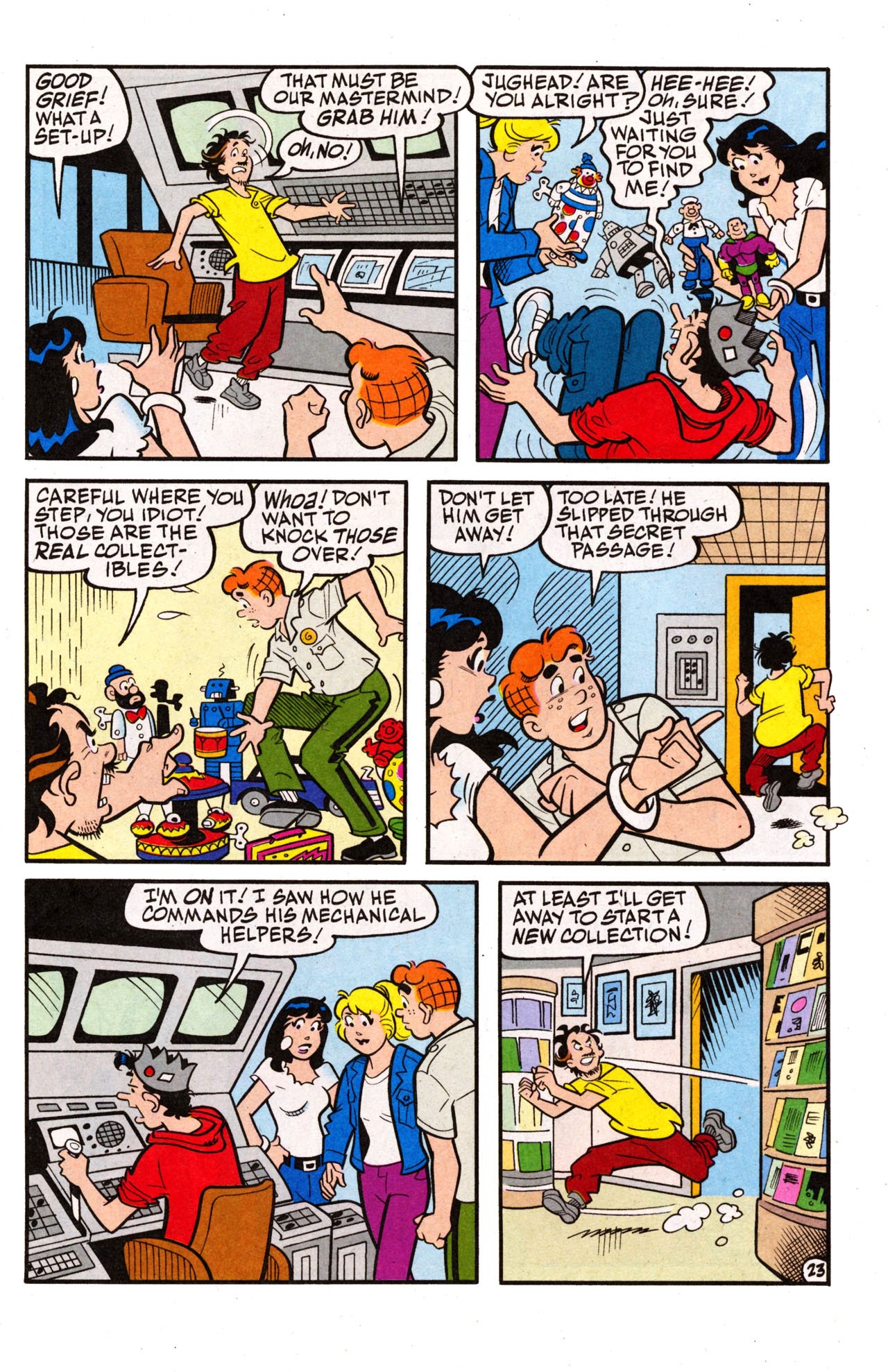 Read online Jughead Comics, Night at Geppi's Entertainment Museum, Free Comic Book Day Edition comic -  Issue # Full - 31