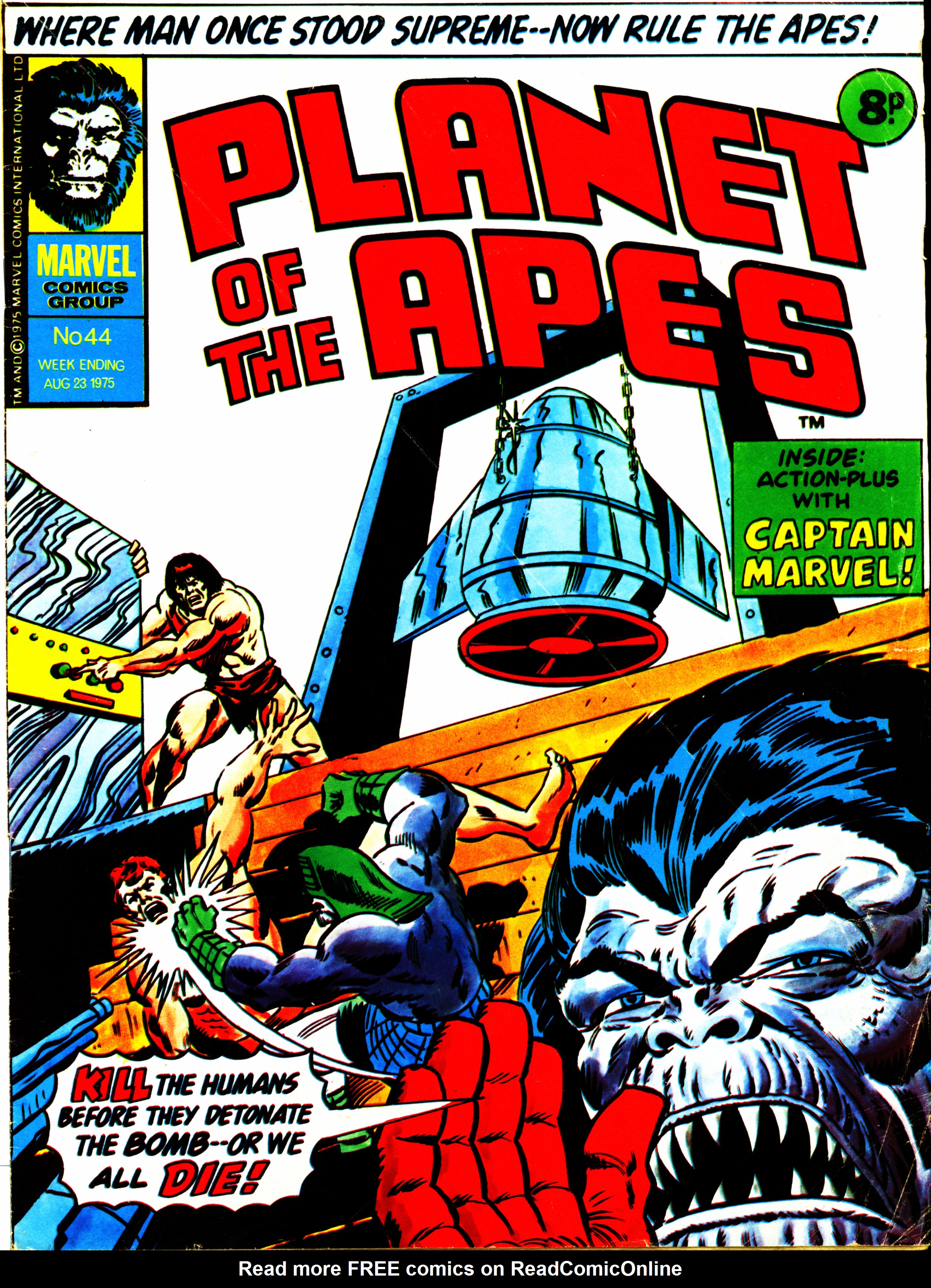 Read online Planet of the Apes (1974) comic -  Issue #44 - 1