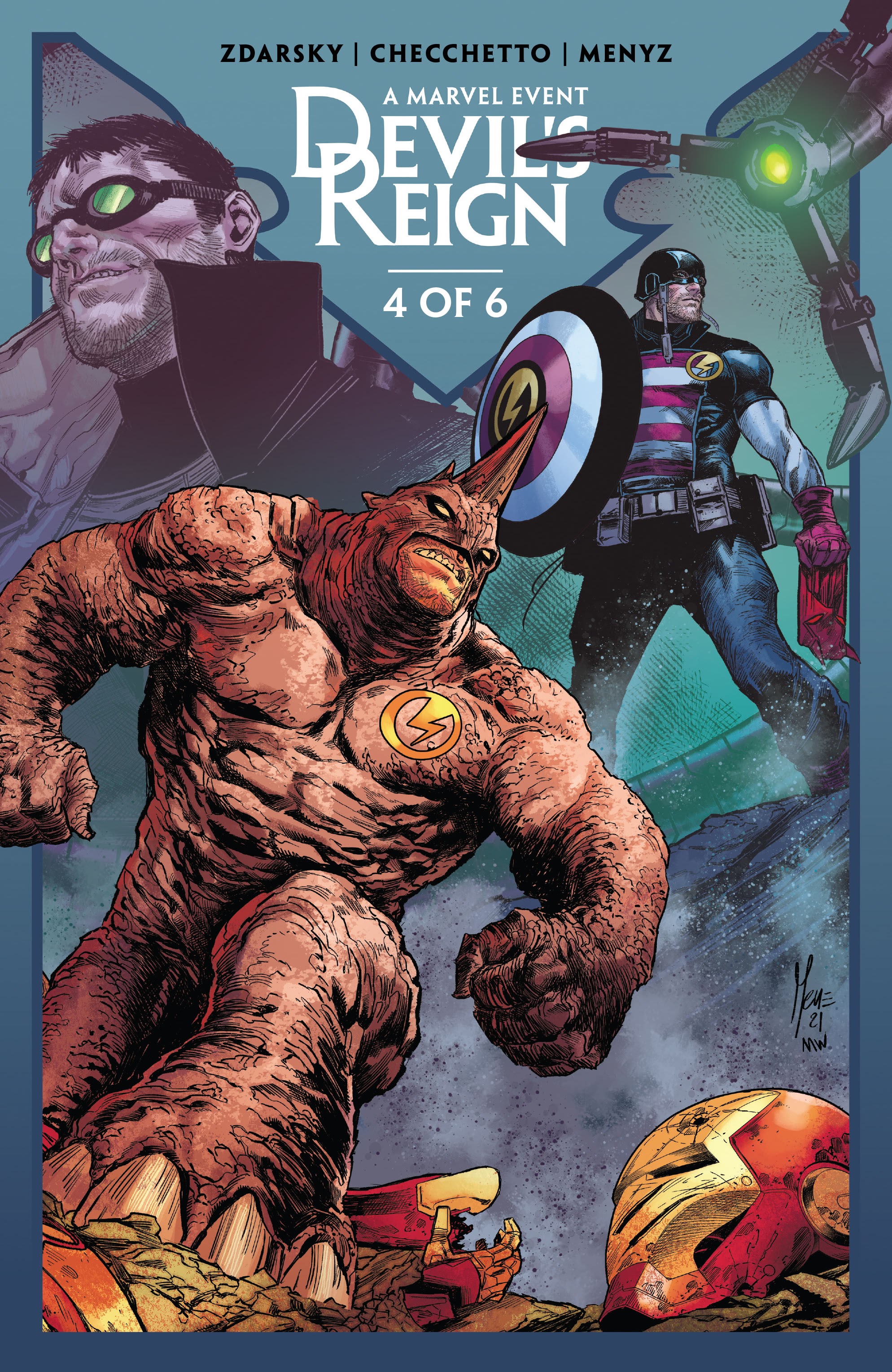 Read online Devil's Reign comic -  Issue #4 - 1