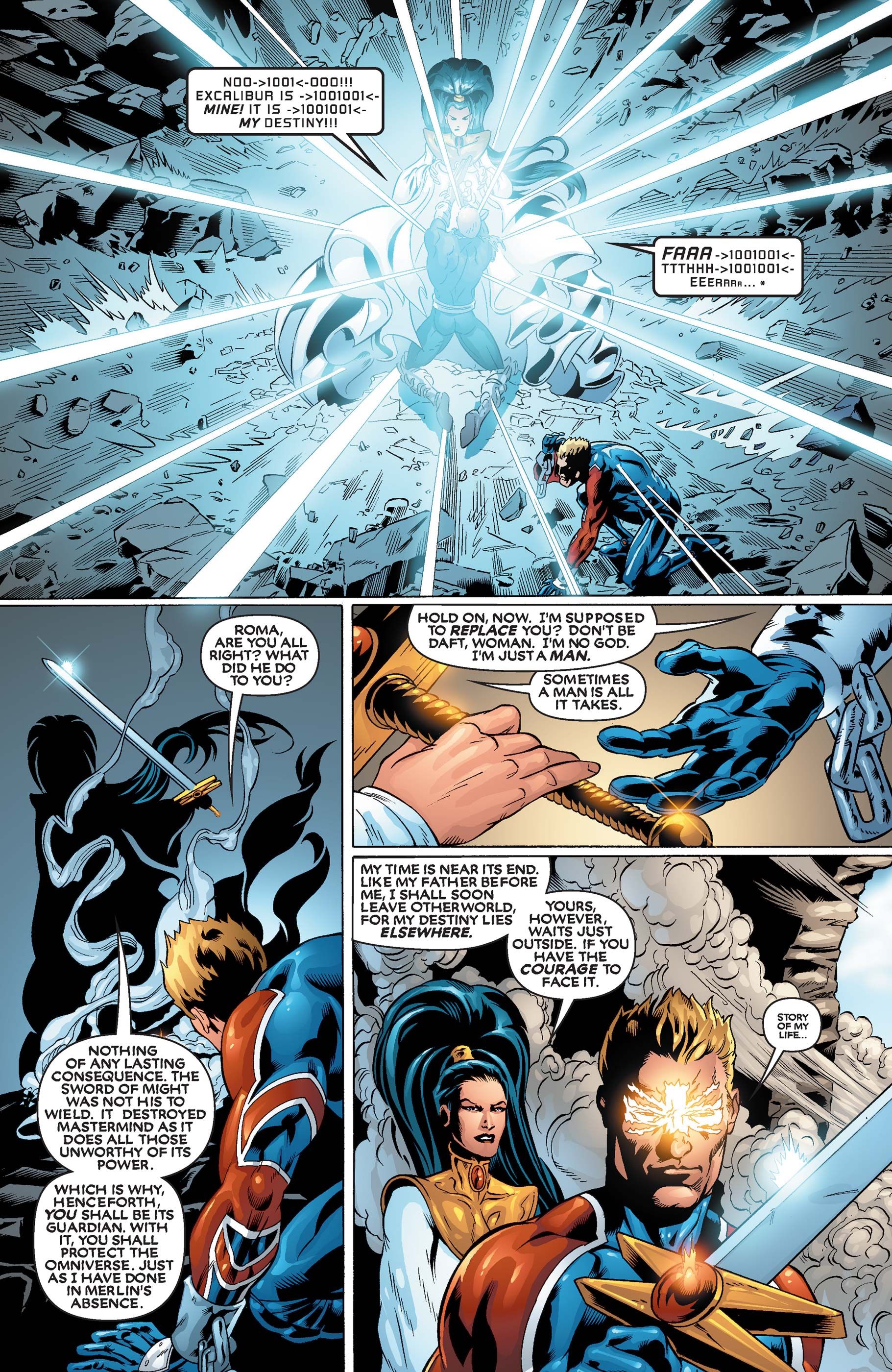 Read online Excalibur (2001) comic -  Issue #4 - 14