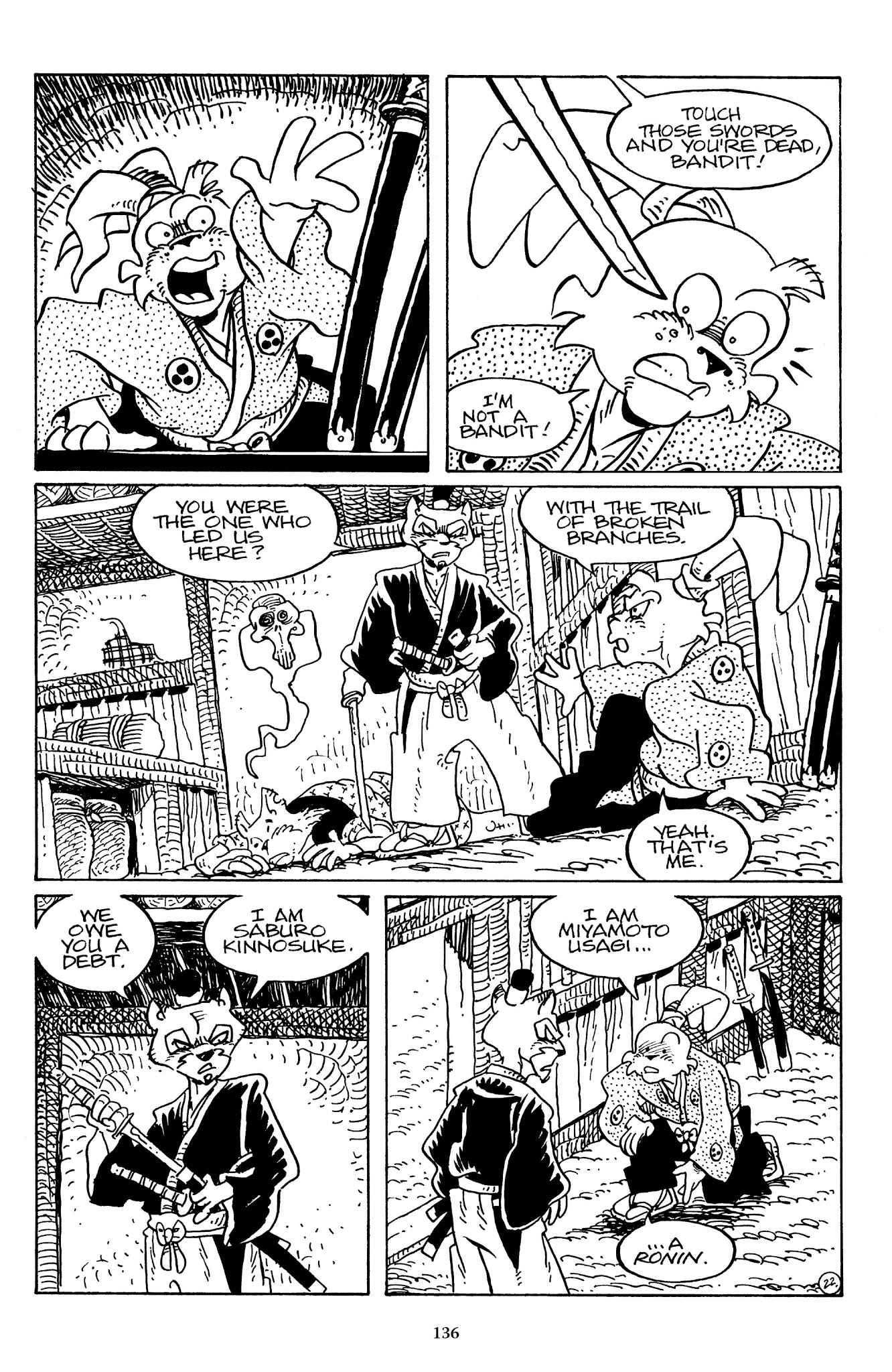Read online The Usagi Yojimbo Saga comic -  Issue # TPB 7 - 132