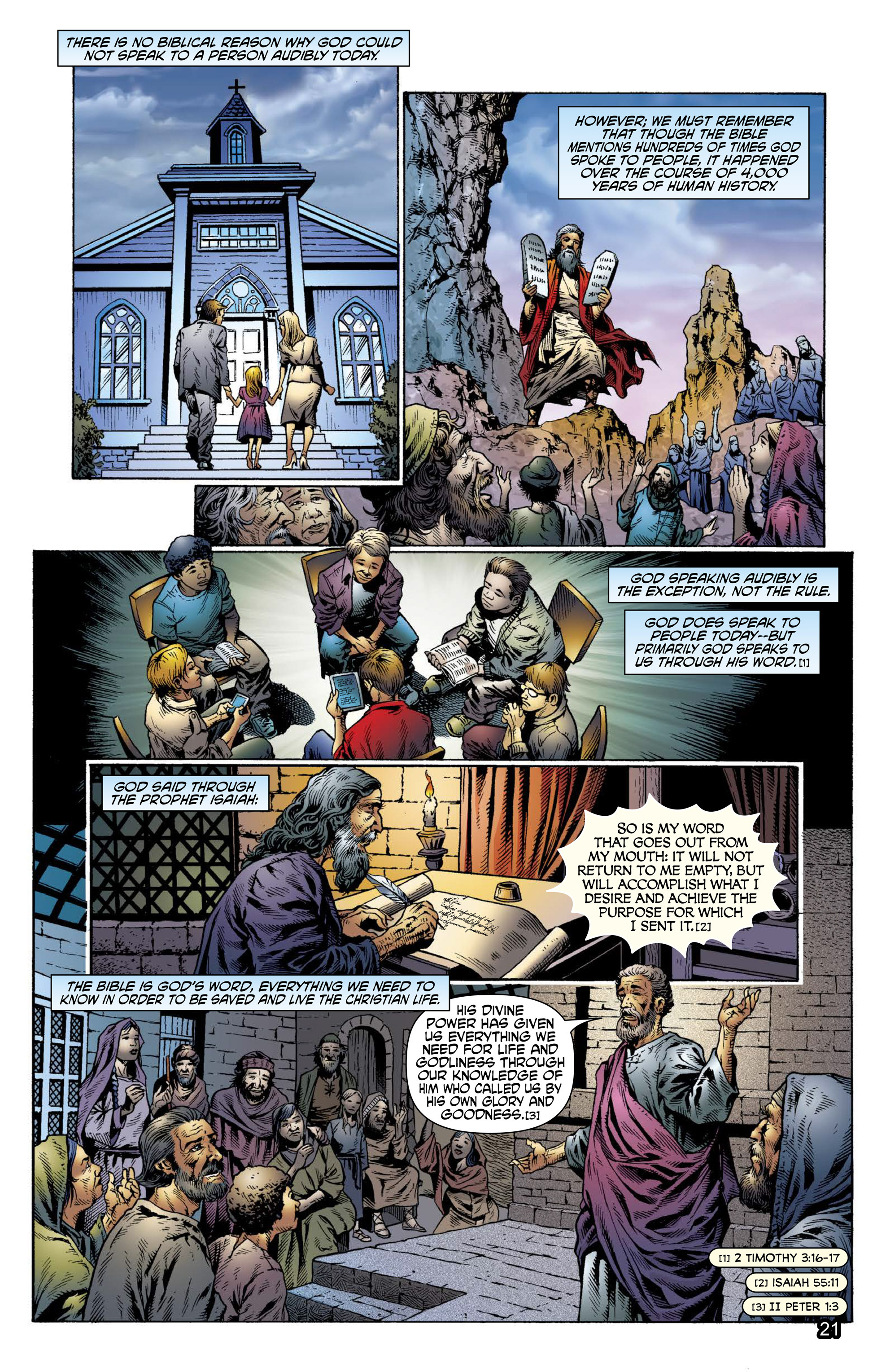 Read online 101 Questions About the Bible and Christianity comic -  Issue #5 - 23