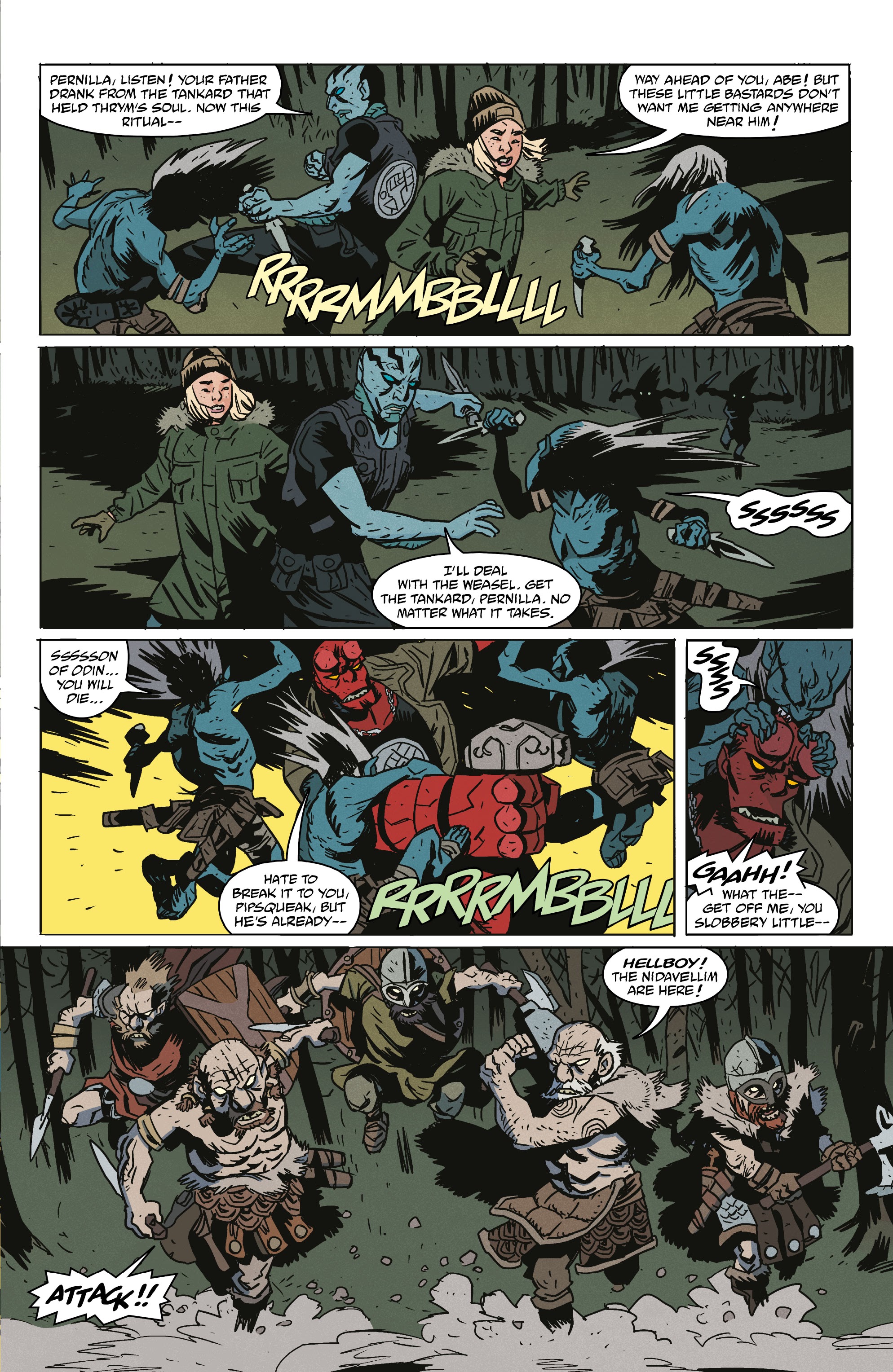 Read online Hellboy: The Bones of Giants comic -  Issue #3 - 5