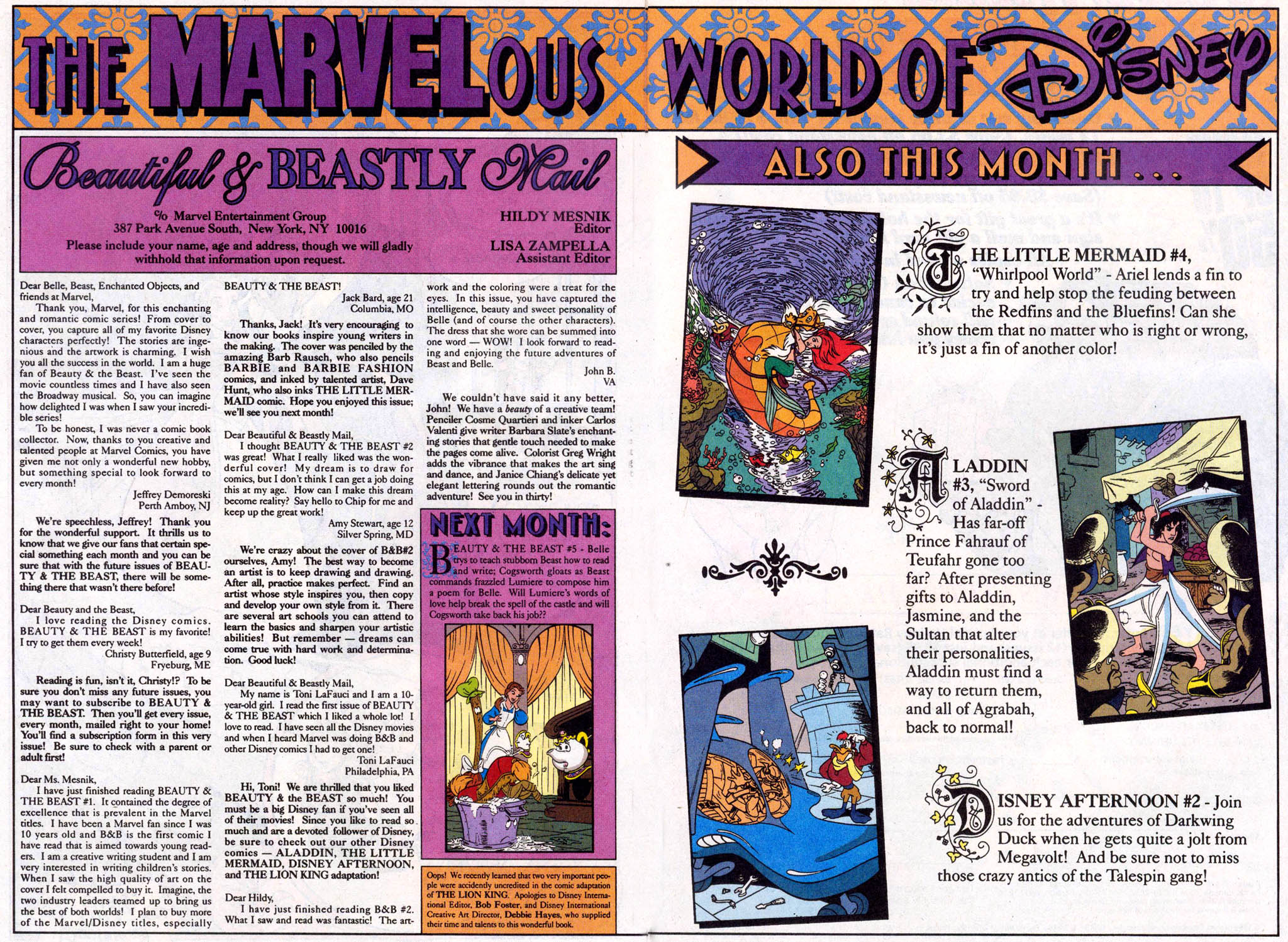 Read online Disney's Beauty and the Beast comic -  Issue #4 - 23