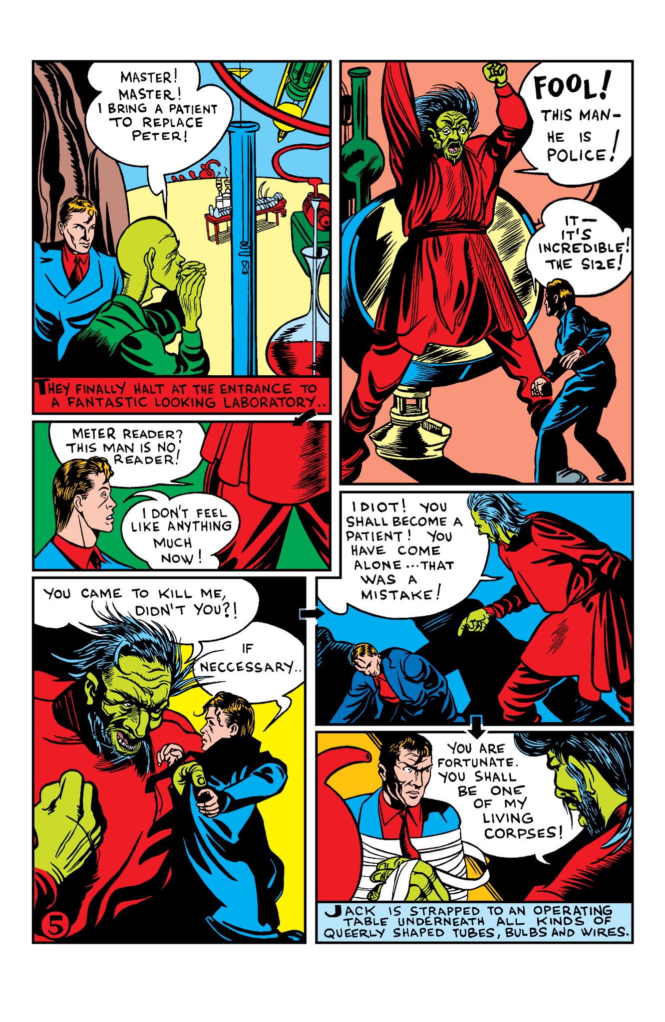 Read online Daring Mystery Comics comic -  Issue #1 - 6