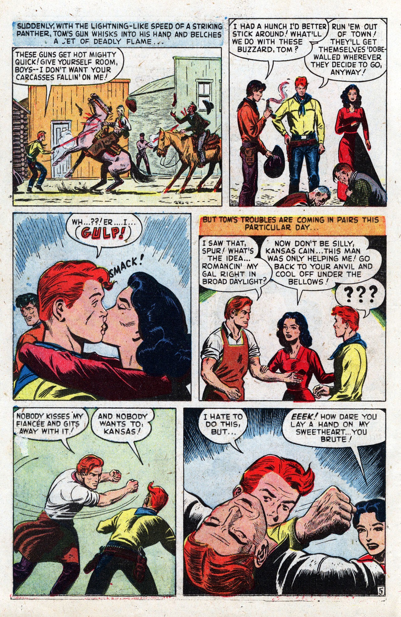 Read online Whip Wilson comic -  Issue #10 - 36
