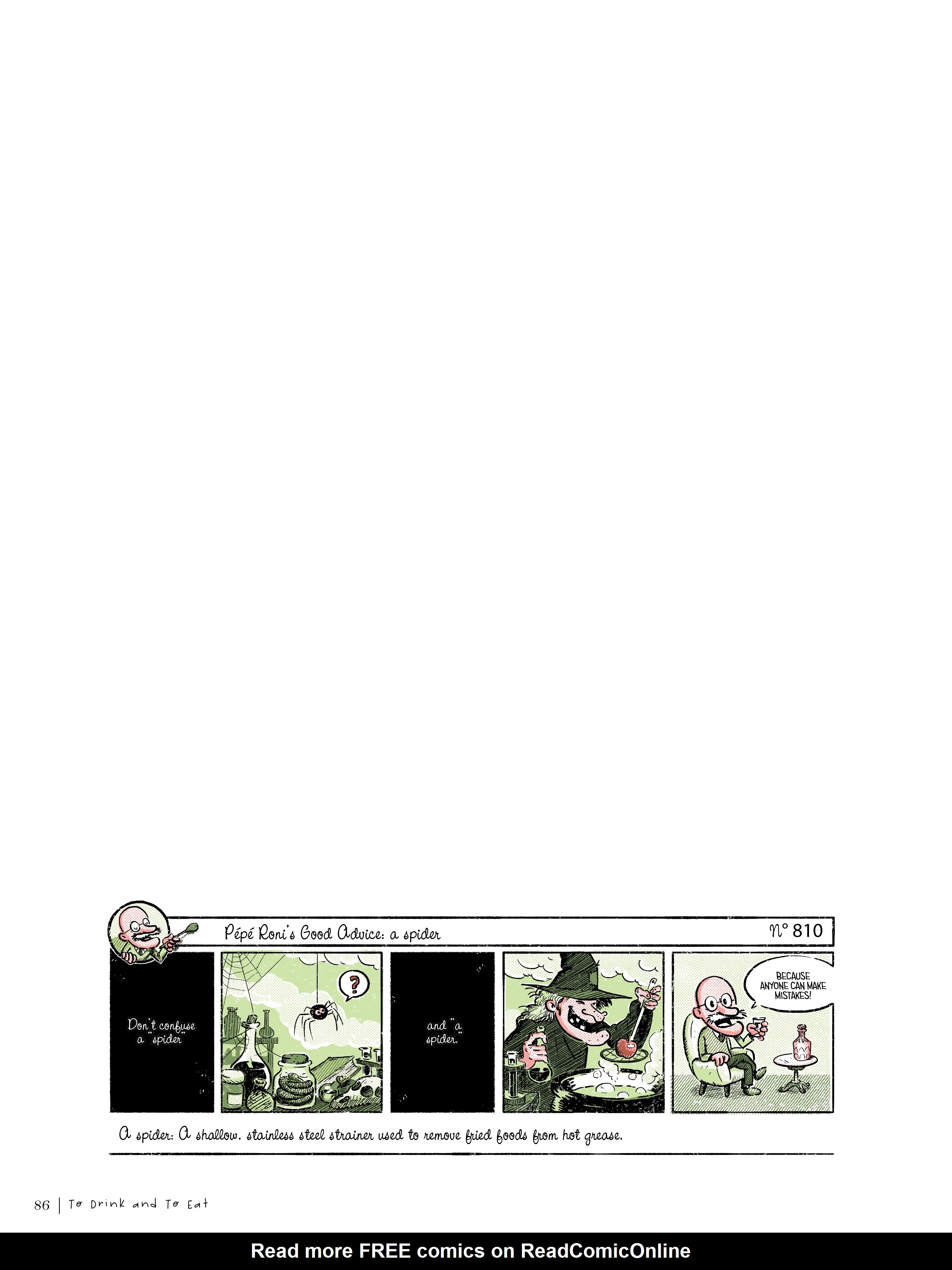 Read online To Drink and to Eat comic -  Issue # TPB 2 - 86