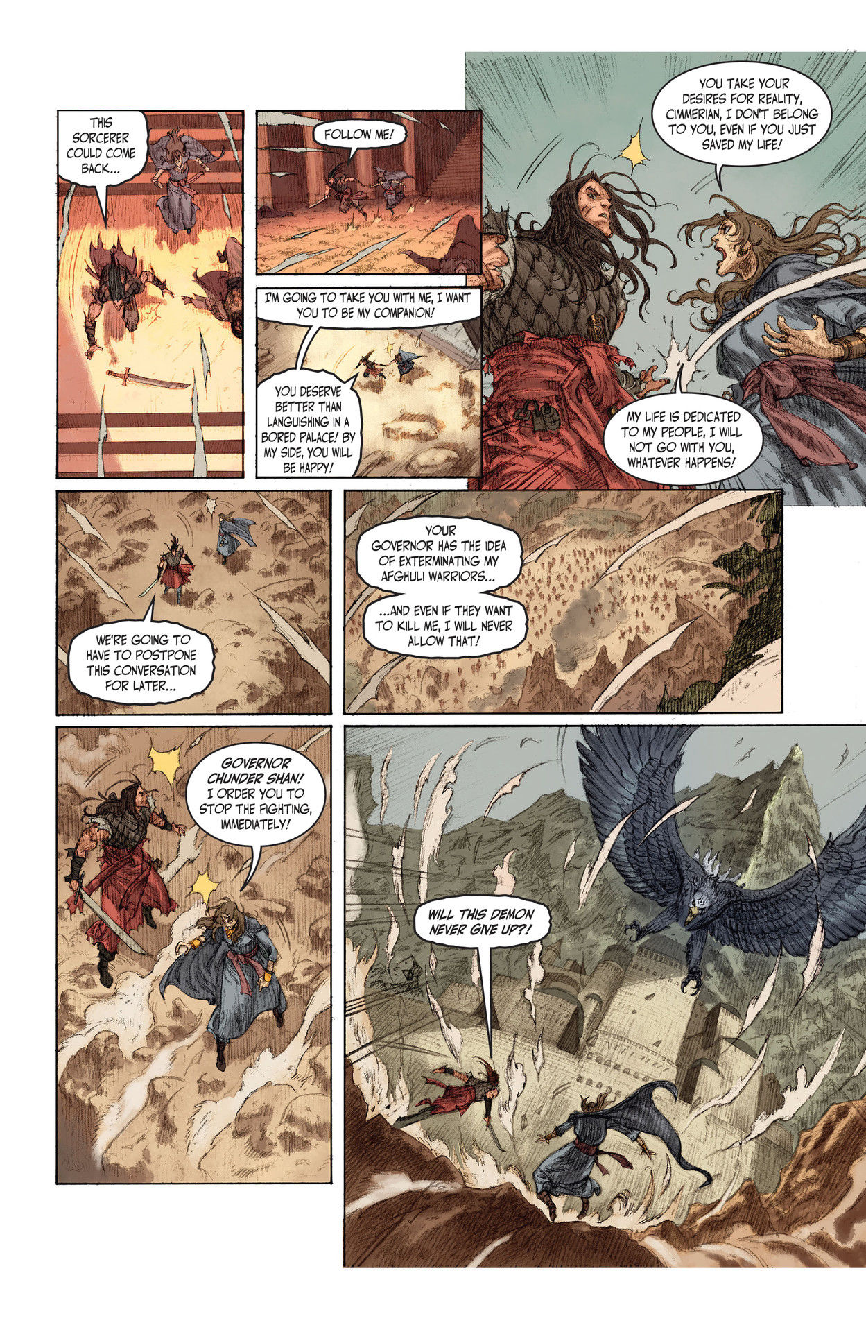 Read online The Cimmerian comic -  Issue # TPB 2 (Part 1) - 63