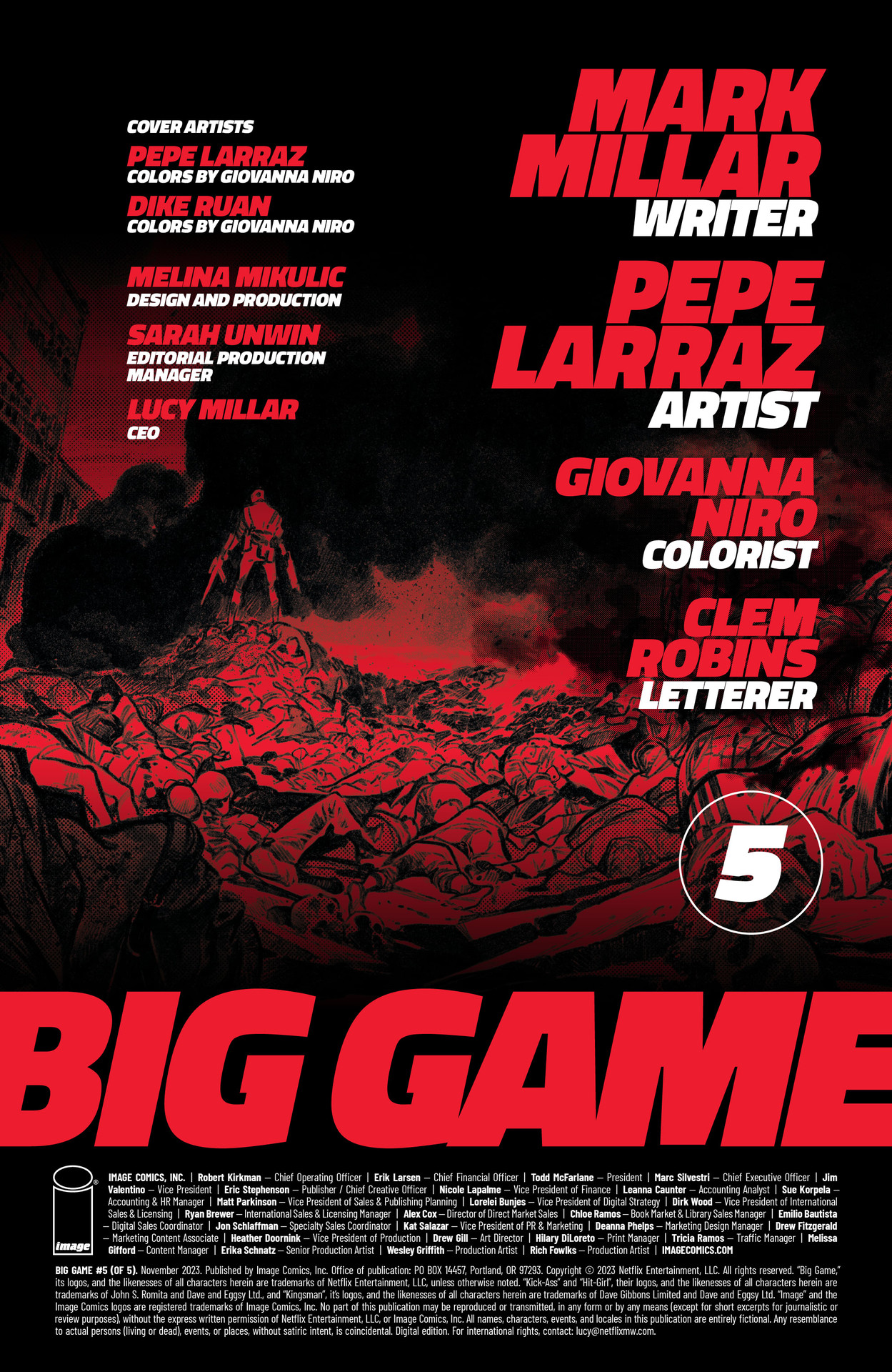 Read online Big Game comic -  Issue #5 - 3
