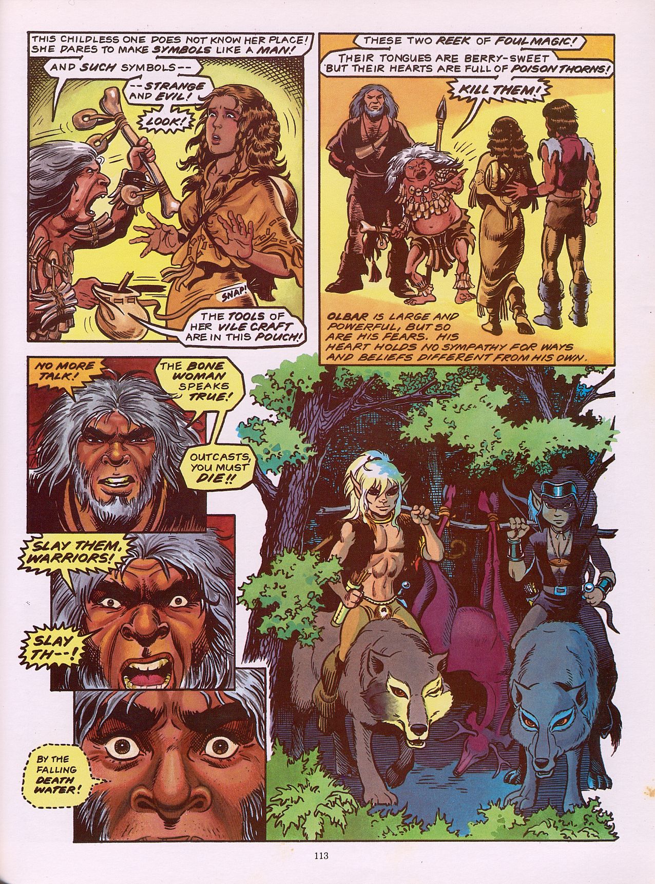 Read online ElfQuest (Starblaze Edition) comic -  Issue # TPB 2 - 123