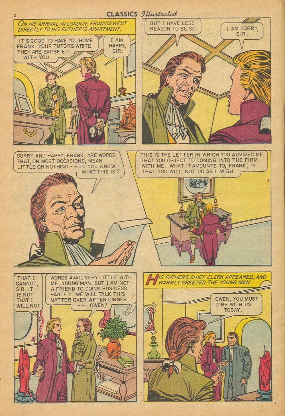 Read online Classics Illustrated comic -  Issue #118 - 4