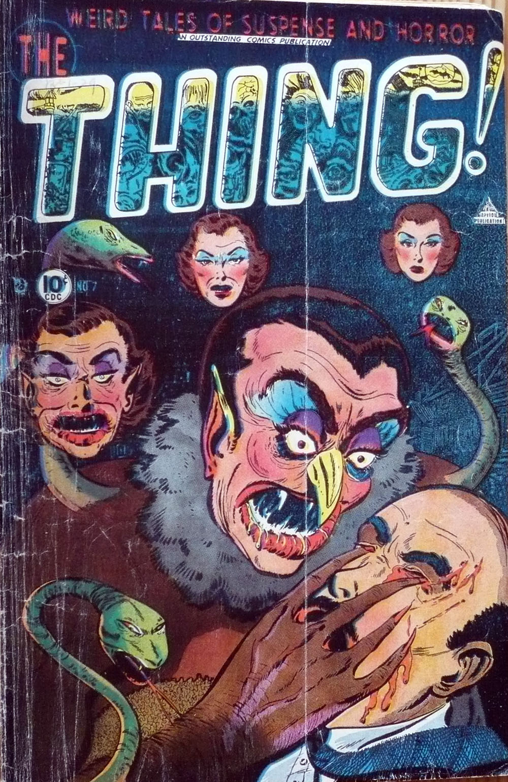 Read online The Thing! (1952) comic -  Issue #7 - 1