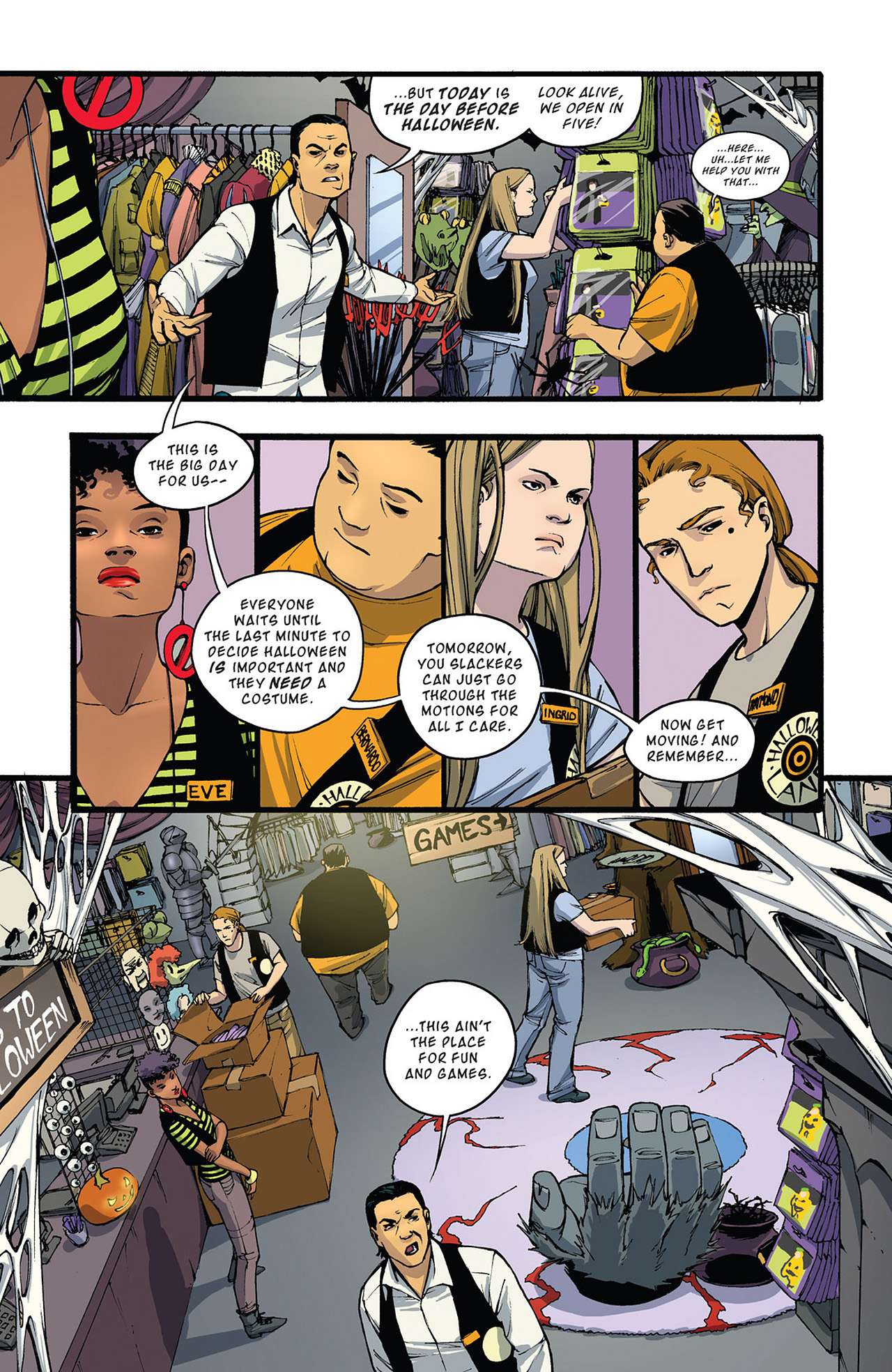 Read online Halloween Eve comic -  Issue # Full - 6