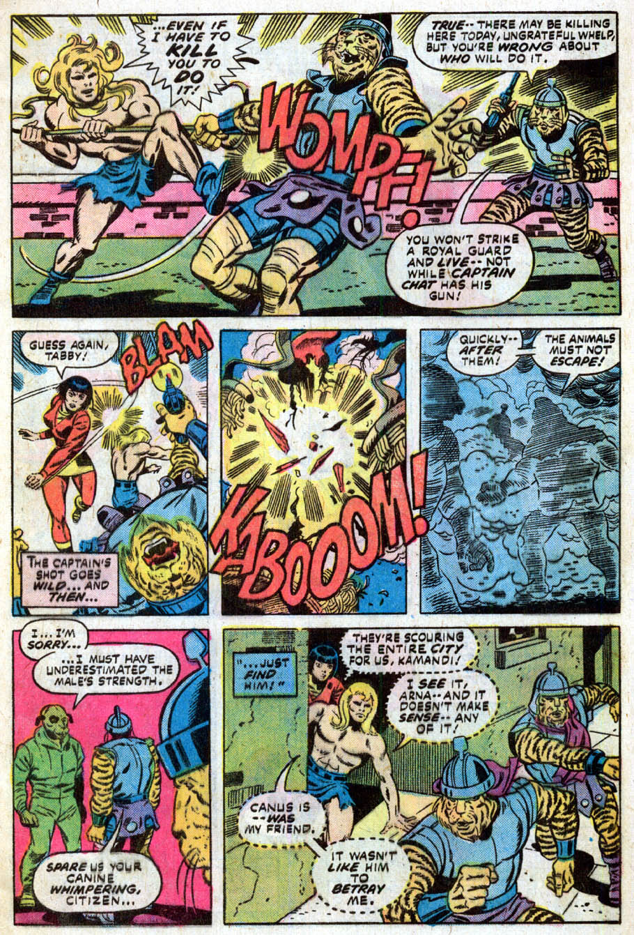 Read online Kamandi, The Last Boy On Earth comic -  Issue #43 - 4